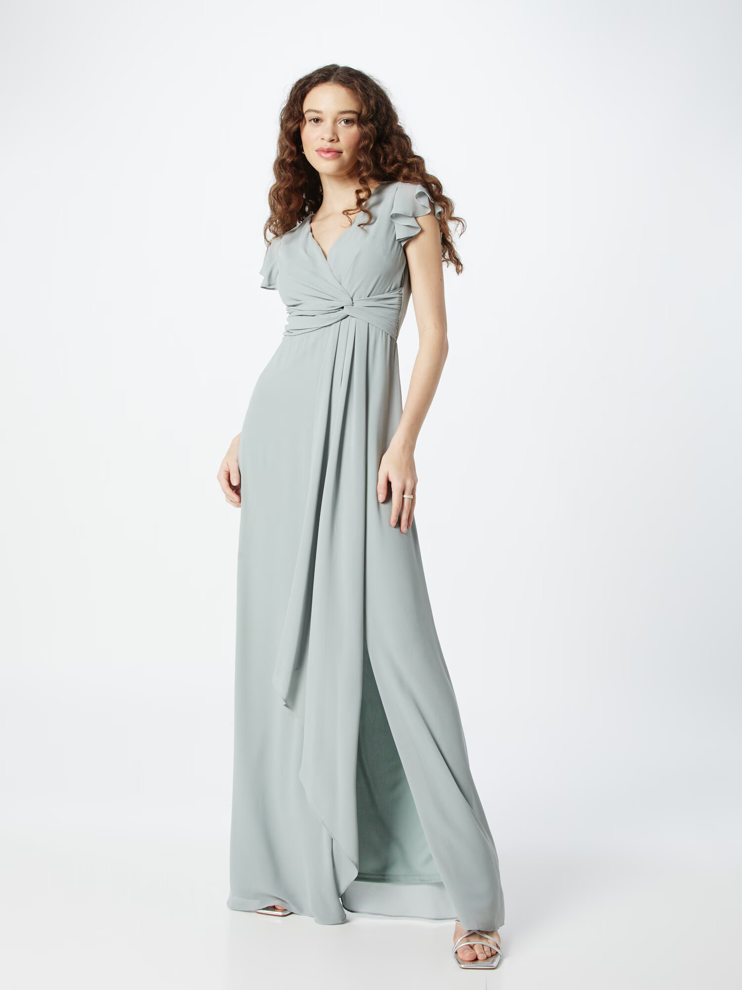 TFNC Rochie de seară 'JUBA' verde pastel - Pled.ro