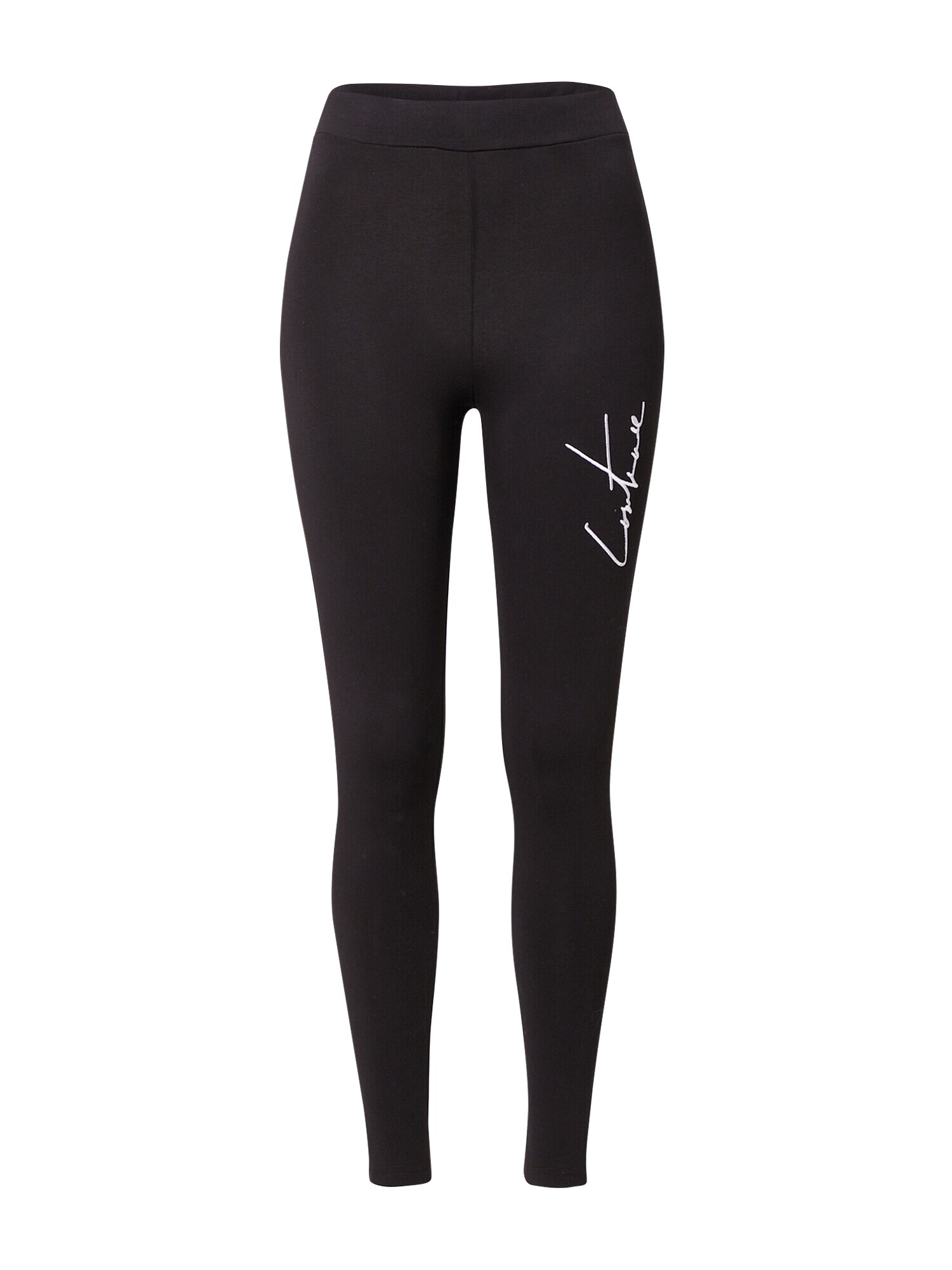 The Couture Club Leggings negru / alb - Pled.ro