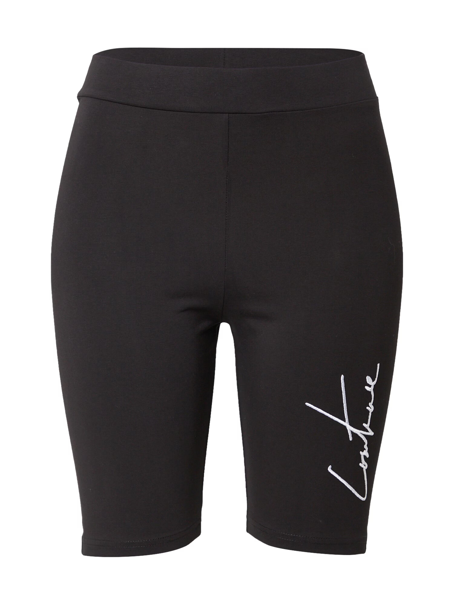 The Couture Club Leggings negru / alb - Pled.ro