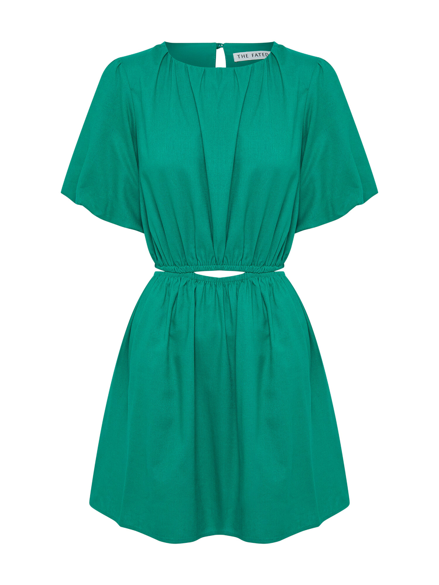 The Fated Rochie 'AUDREE' verde jad - Pled.ro