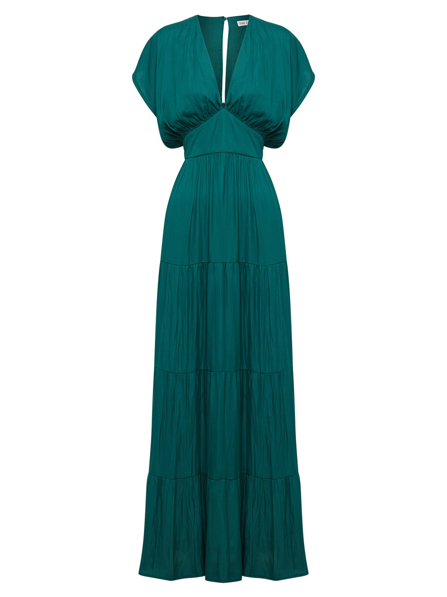 The Fated Rochie 'EZRA' verde - Pled.ro