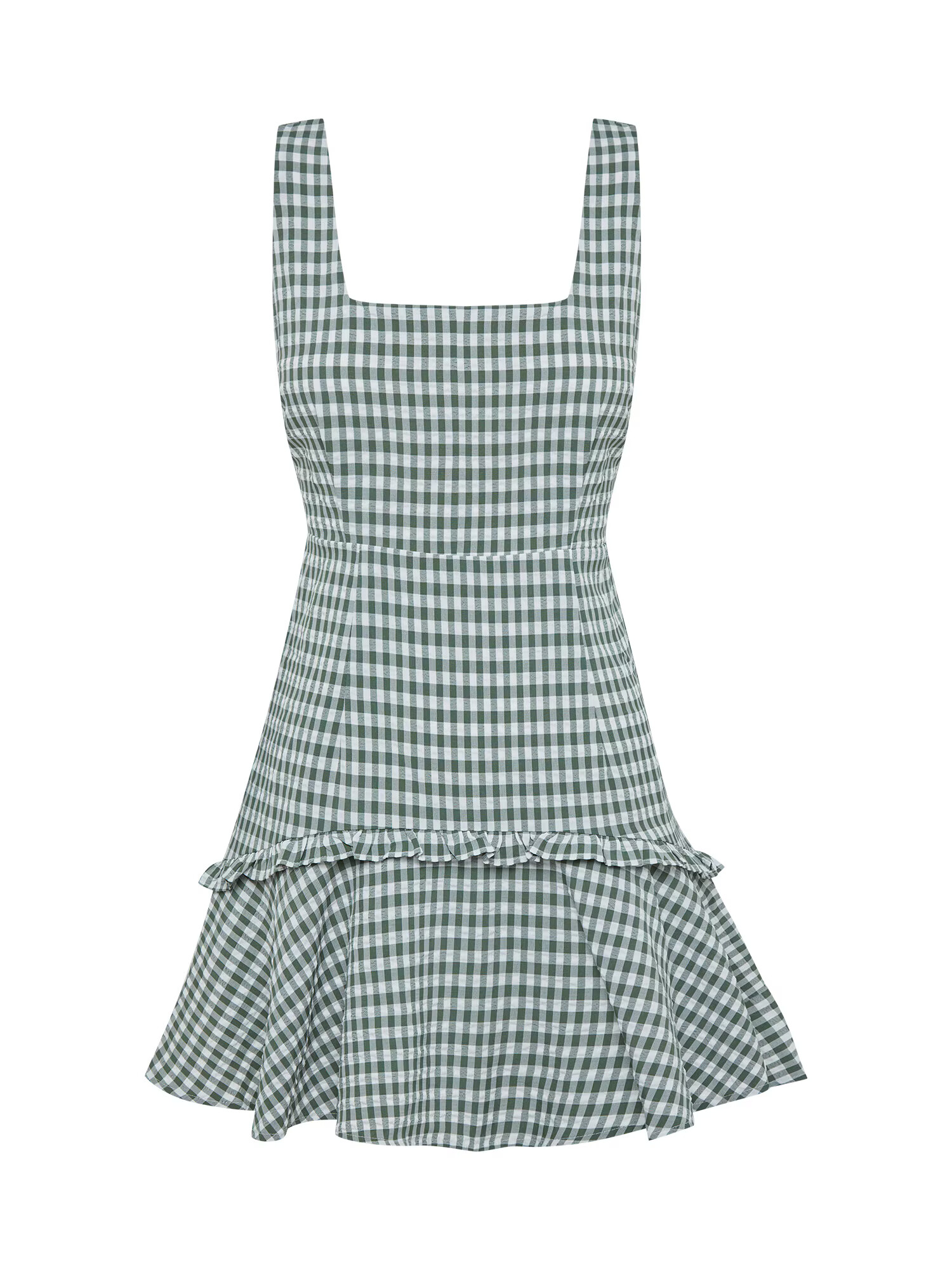 The Fated Rochie 'PICNIC' verde - Pled.ro