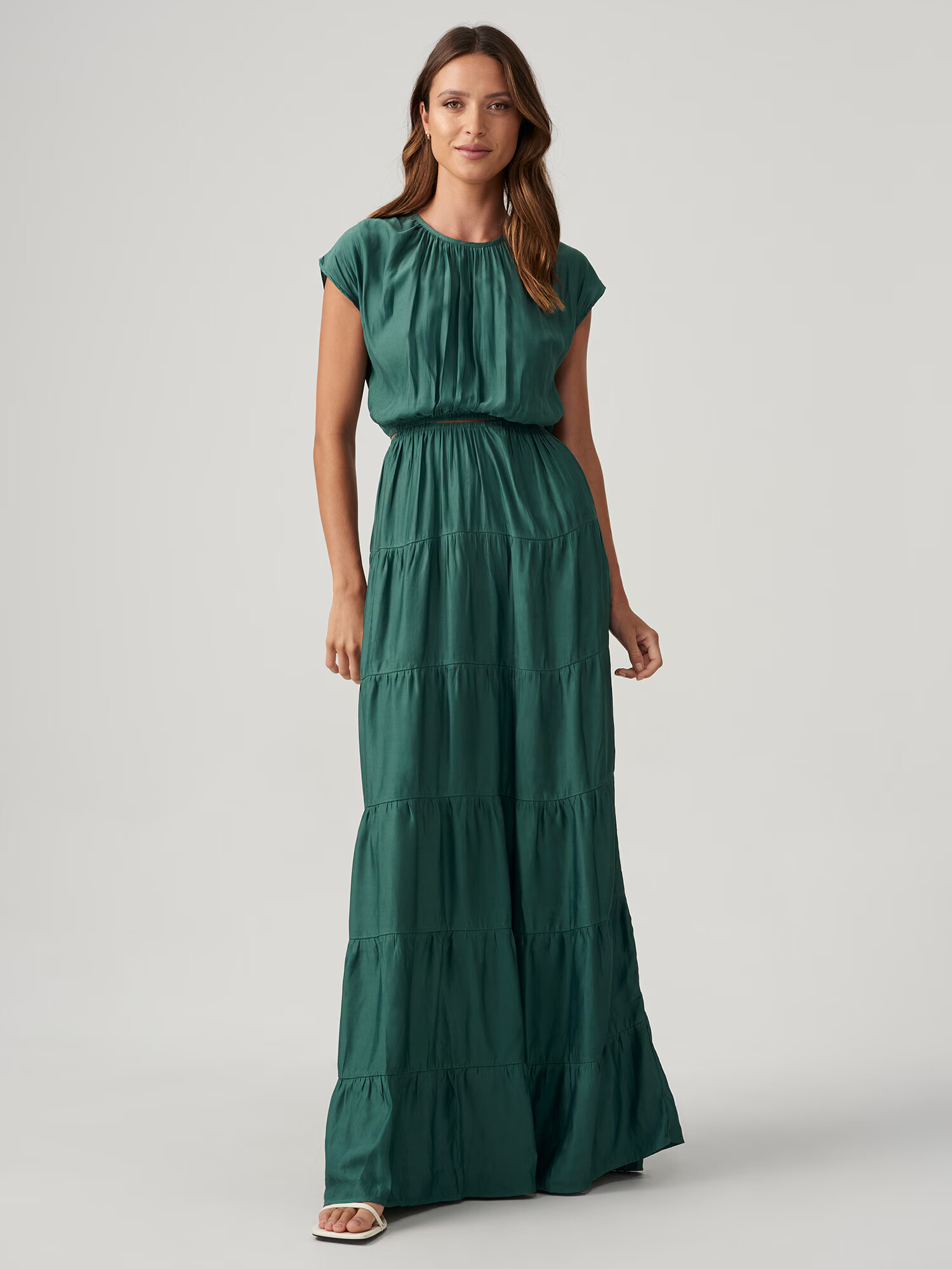 The Fated Rochie verde - Pled.ro