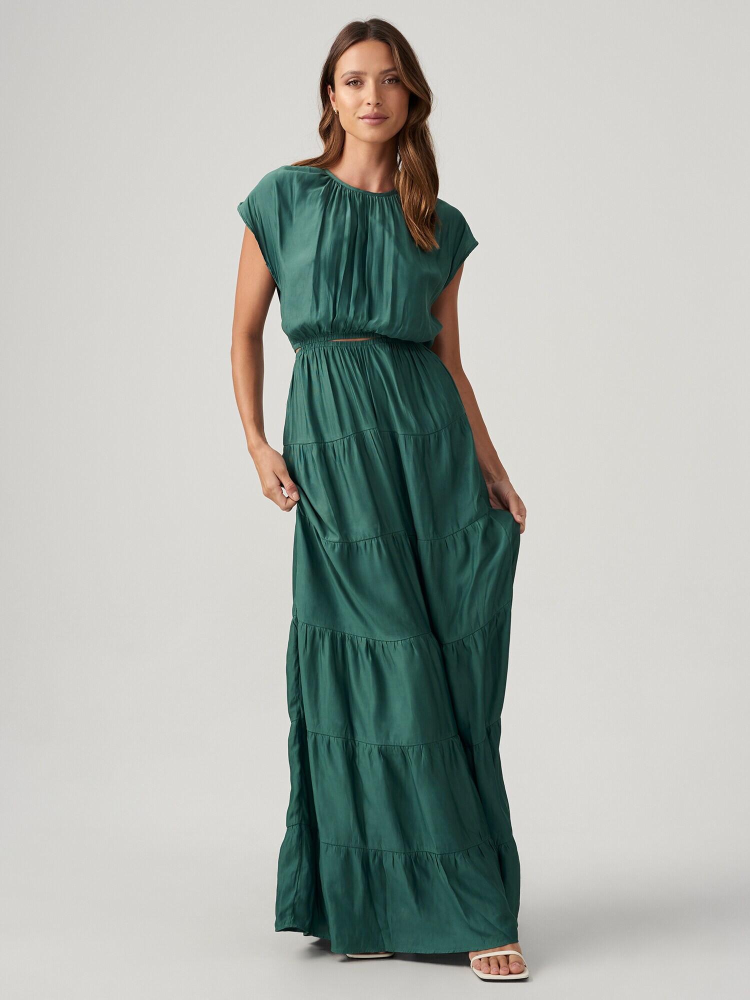 The Fated Rochie verde - Pled.ro