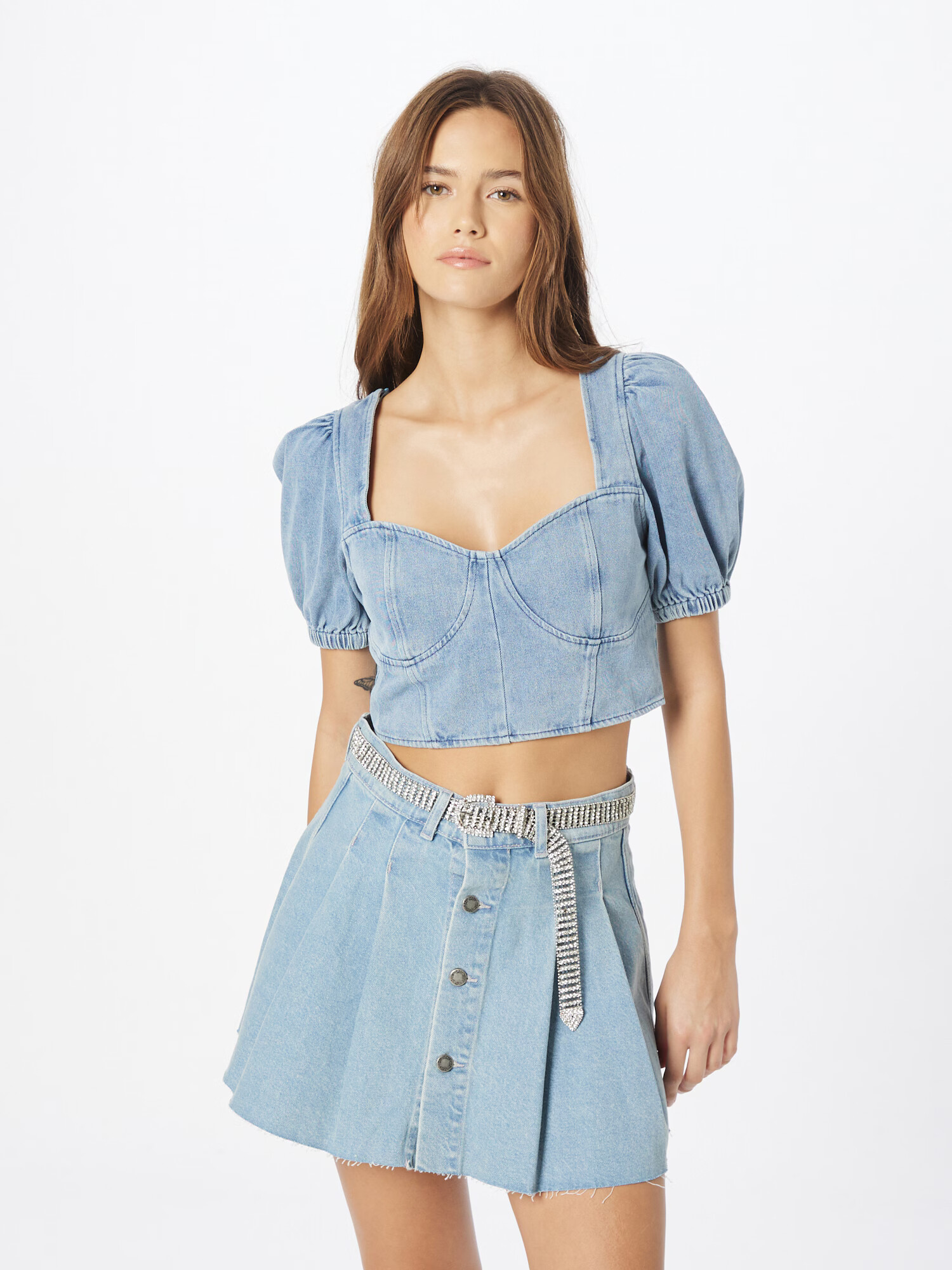 The Frolic Top 'ELIZE' albastru denim - Pled.ro