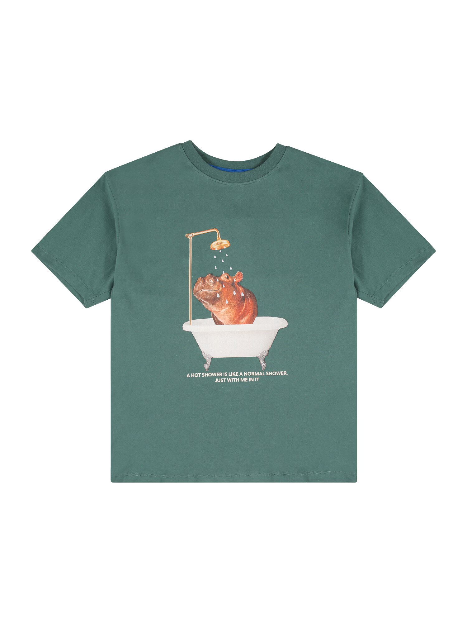 The New Tricou 'FORT' maro caramel / ocru / verde smarald / alb - Pled.ro