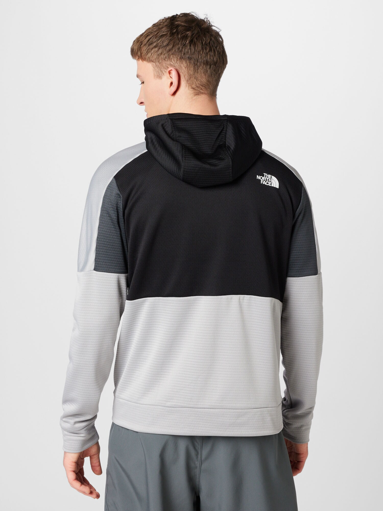 THE NORTH FACE Jachetă fleece funcțională gri grafit / gri deschis / negru - Pled.ro