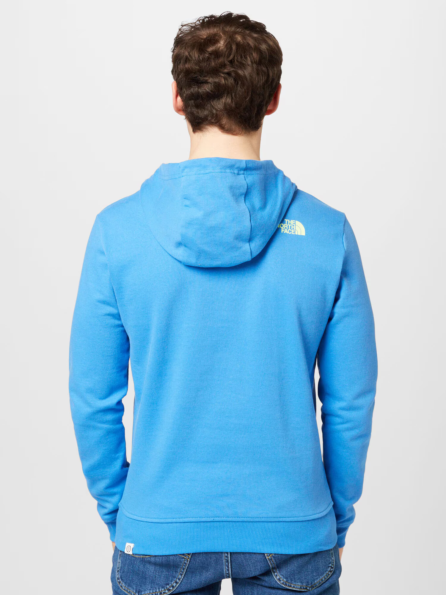 THE NORTH FACE Bluză de molton albastru aqua / alb - Pled.ro