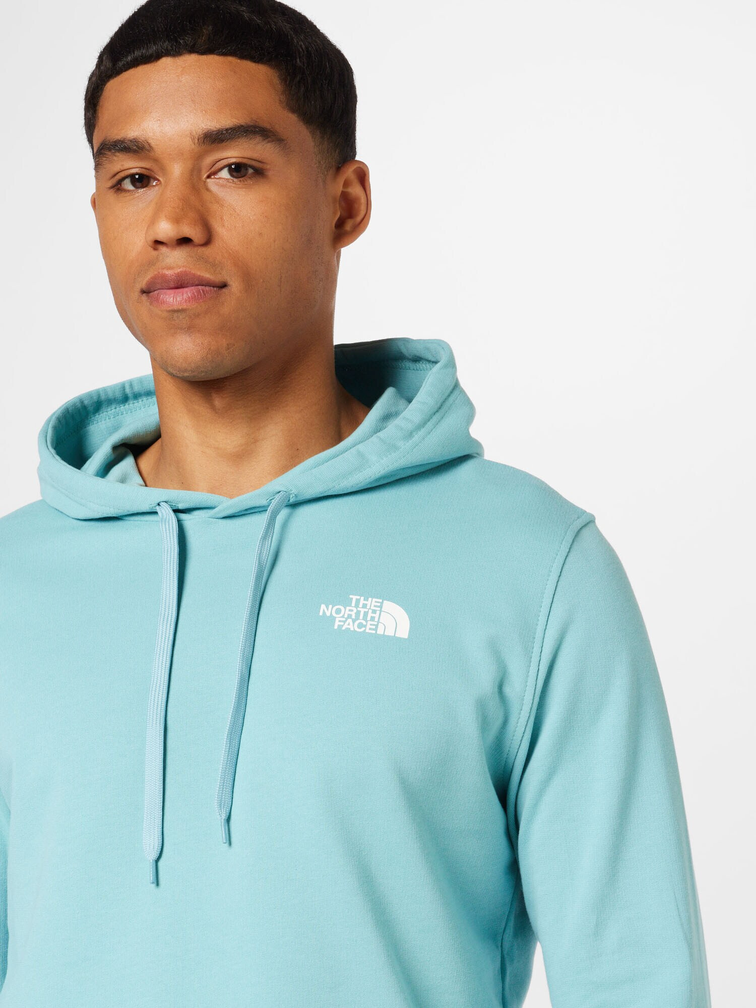 THE NORTH FACE Bluză de molton albastru aqua / alb - Pled.ro