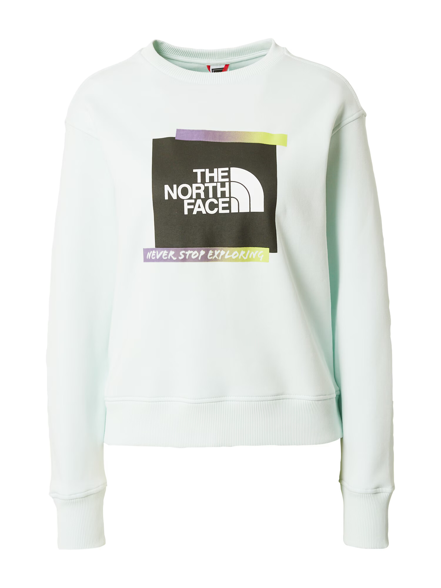 THE NORTH FACE Bluză de molton albastru pastel / lila / negru / alb - Pled.ro