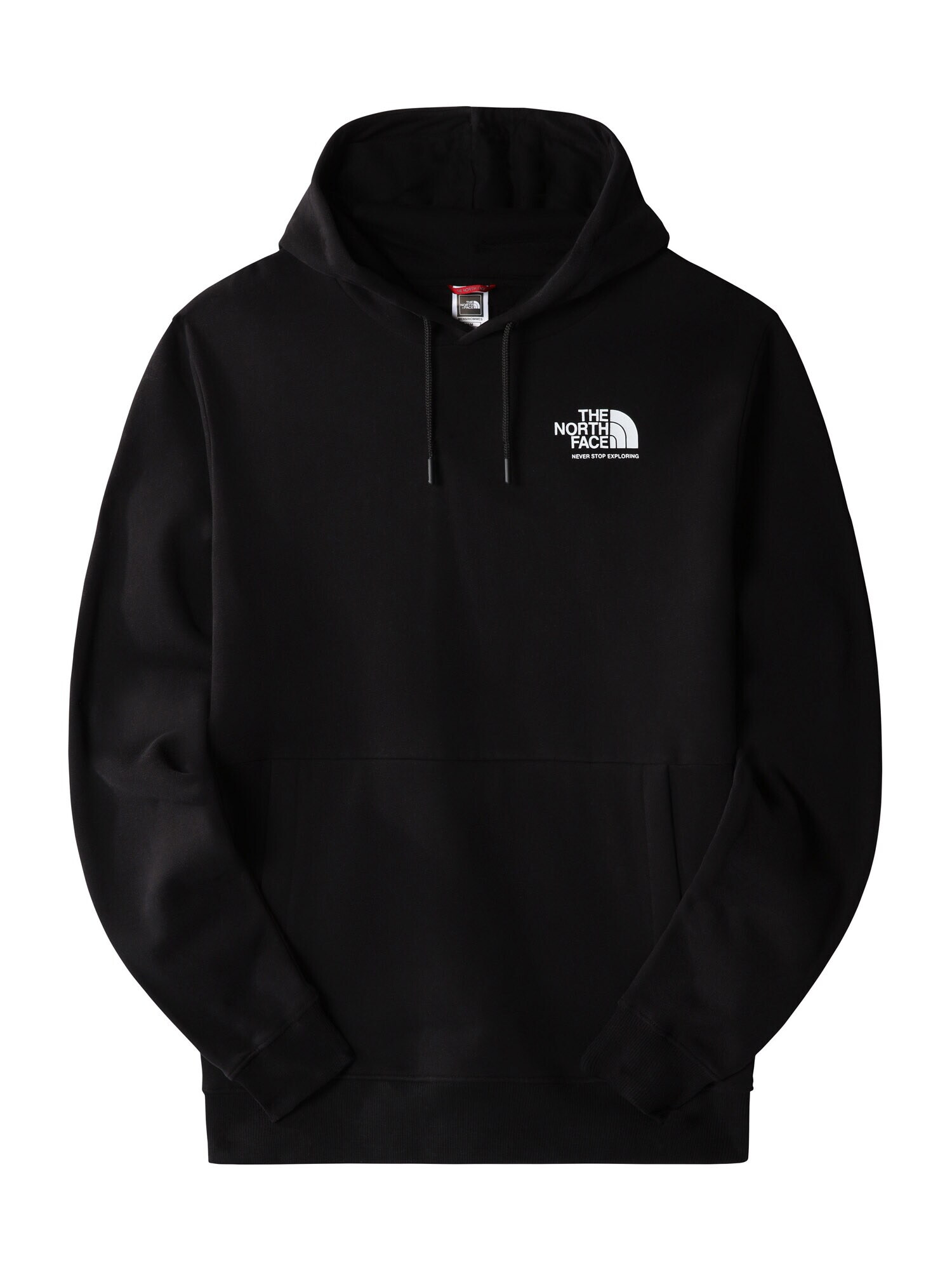 THE NORTH FACE Bluză de molton 'Coordinates' negru / alb - Pled.ro