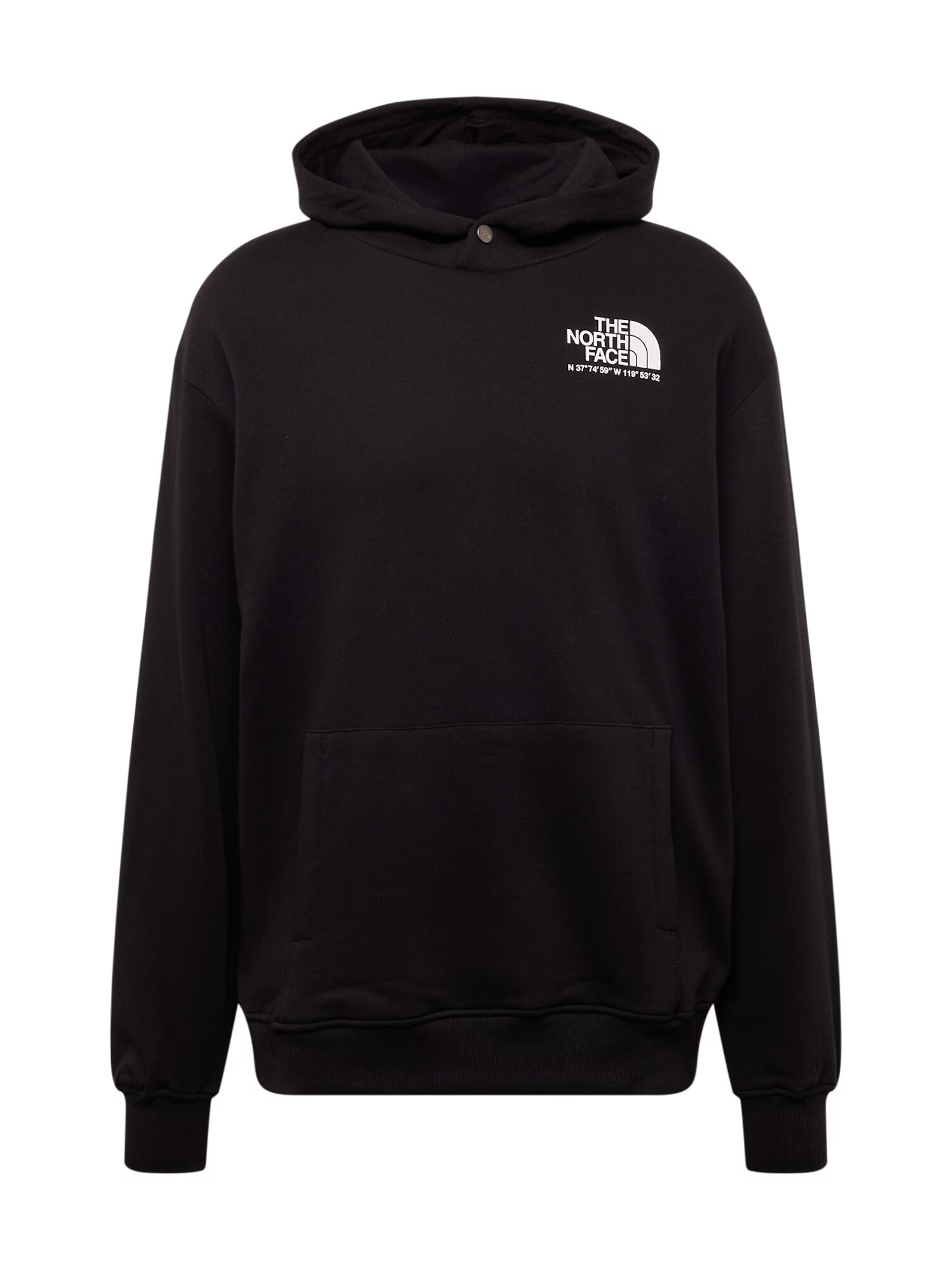 THE NORTH FACE Bluză de molton 'COORDINATES' negru / alb - Pled.ro