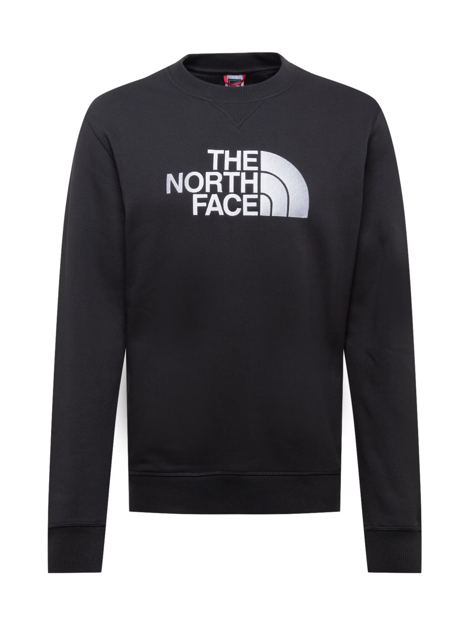 THE NORTH FACE Bluză de molton 'Drew Peak' negru / alb - Pled.ro