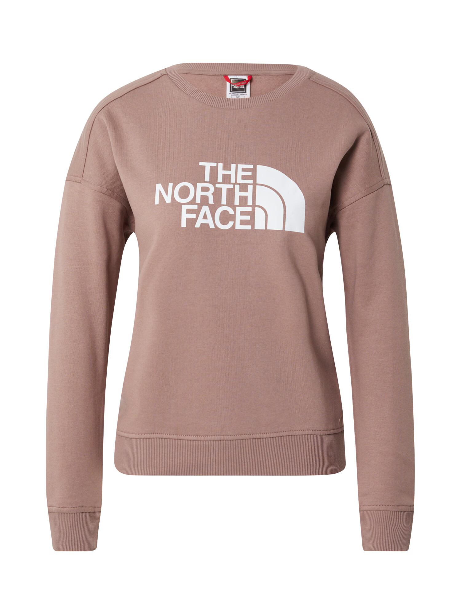 THE NORTH FACE Bluză de molton 'Drew Peak' roz pal / alb - Pled.ro