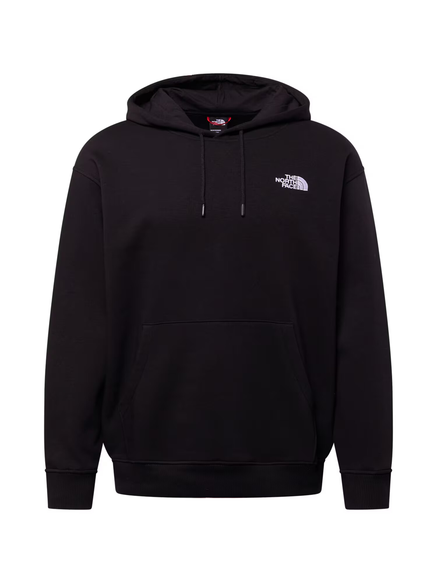 THE NORTH FACE Bluză de molton negru / alb - Pled.ro