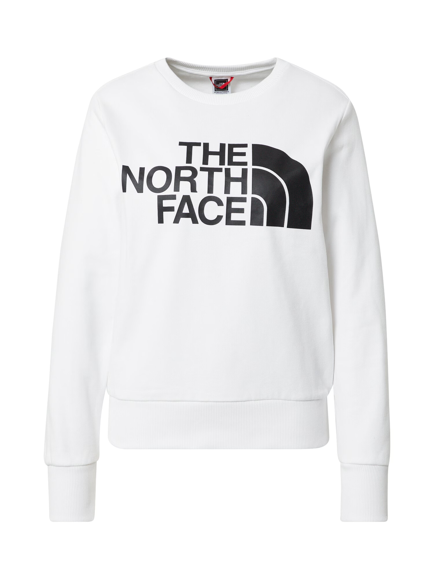 THE NORTH FACE Bluză de molton negru / alb - Pled.ro