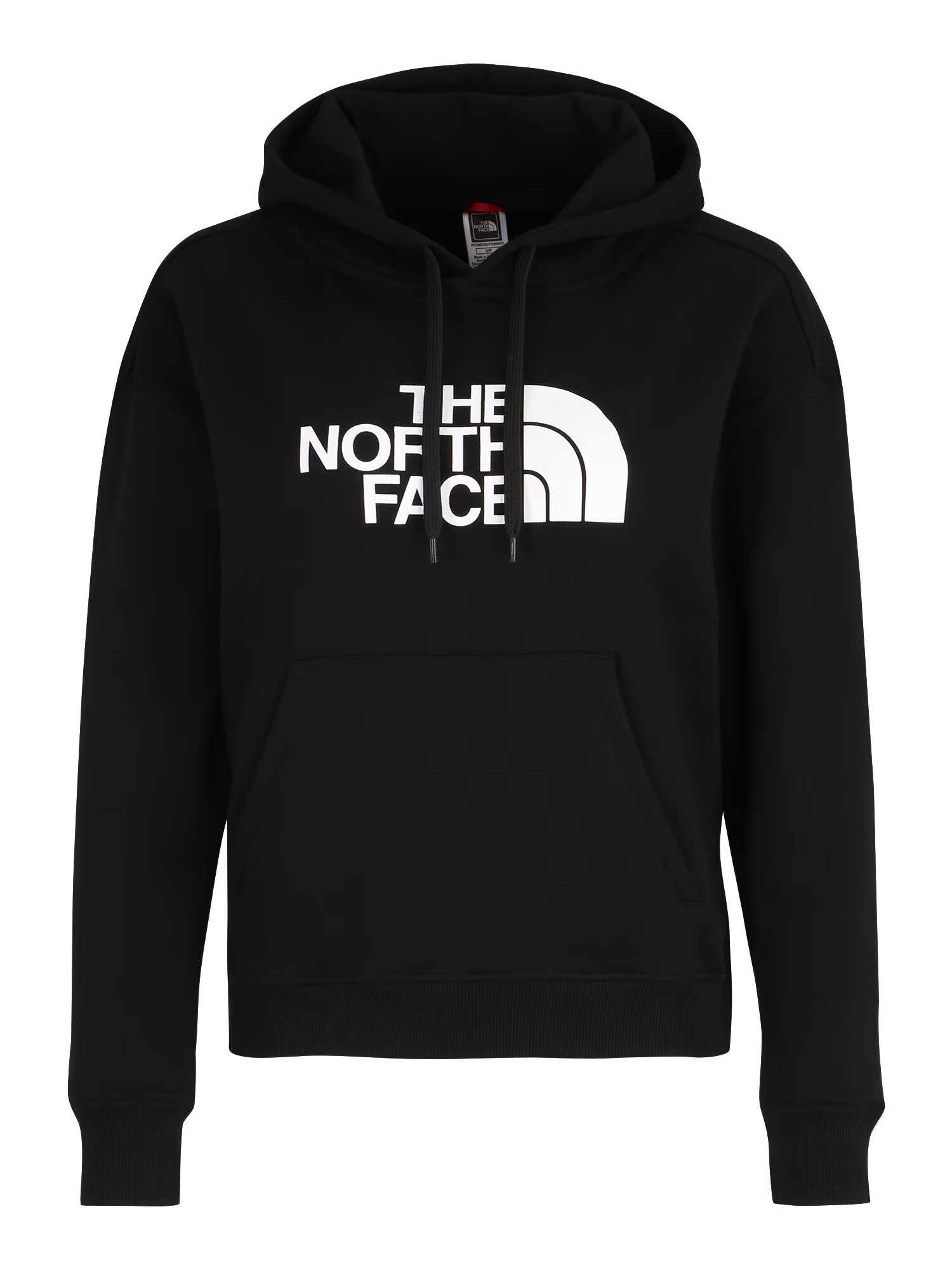 THE NORTH FACE Bluză de molton negru / alb - Pled.ro