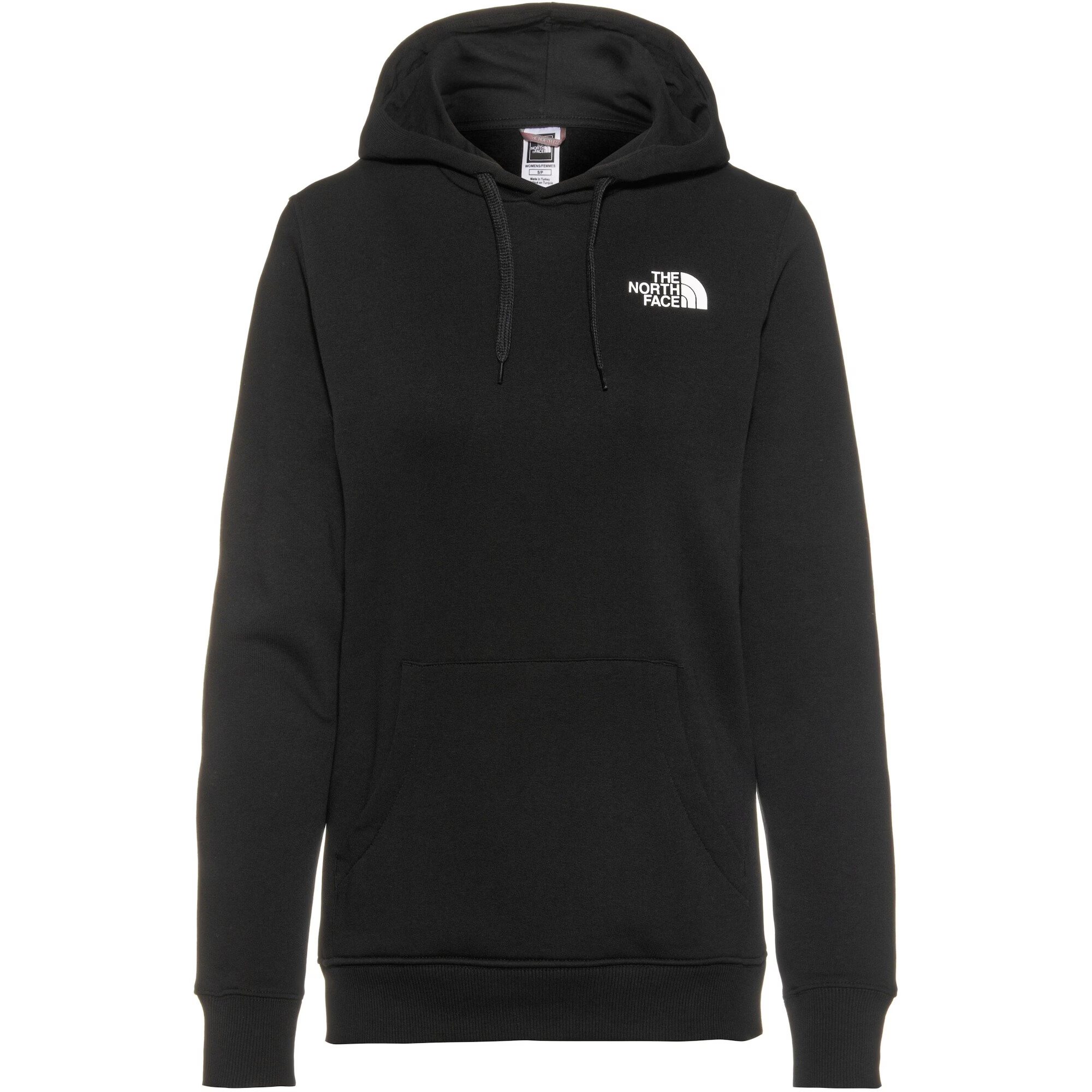 THE NORTH FACE Bluză de molton negru / alb - Pled.ro