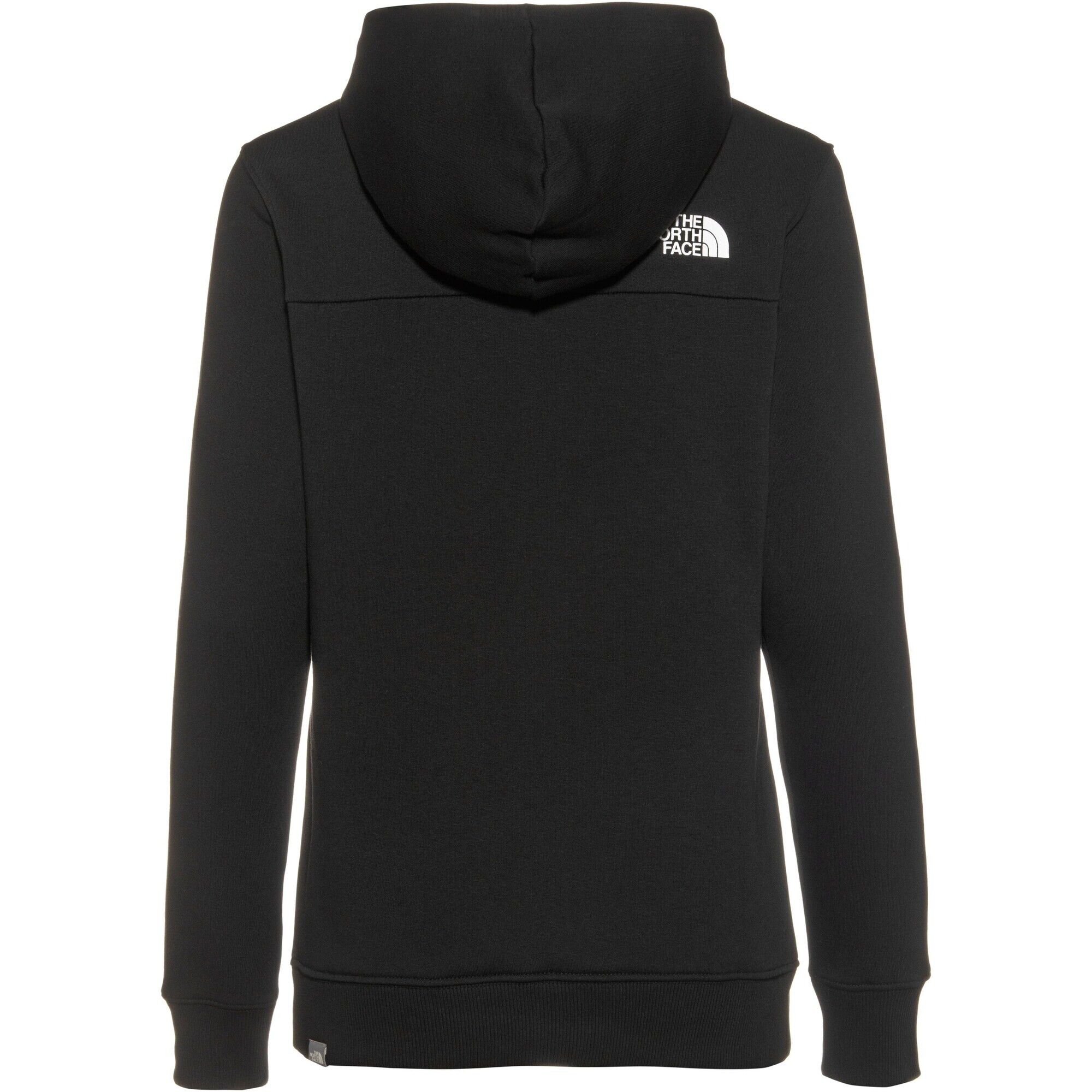 THE NORTH FACE Bluză de molton negru / alb - Pled.ro