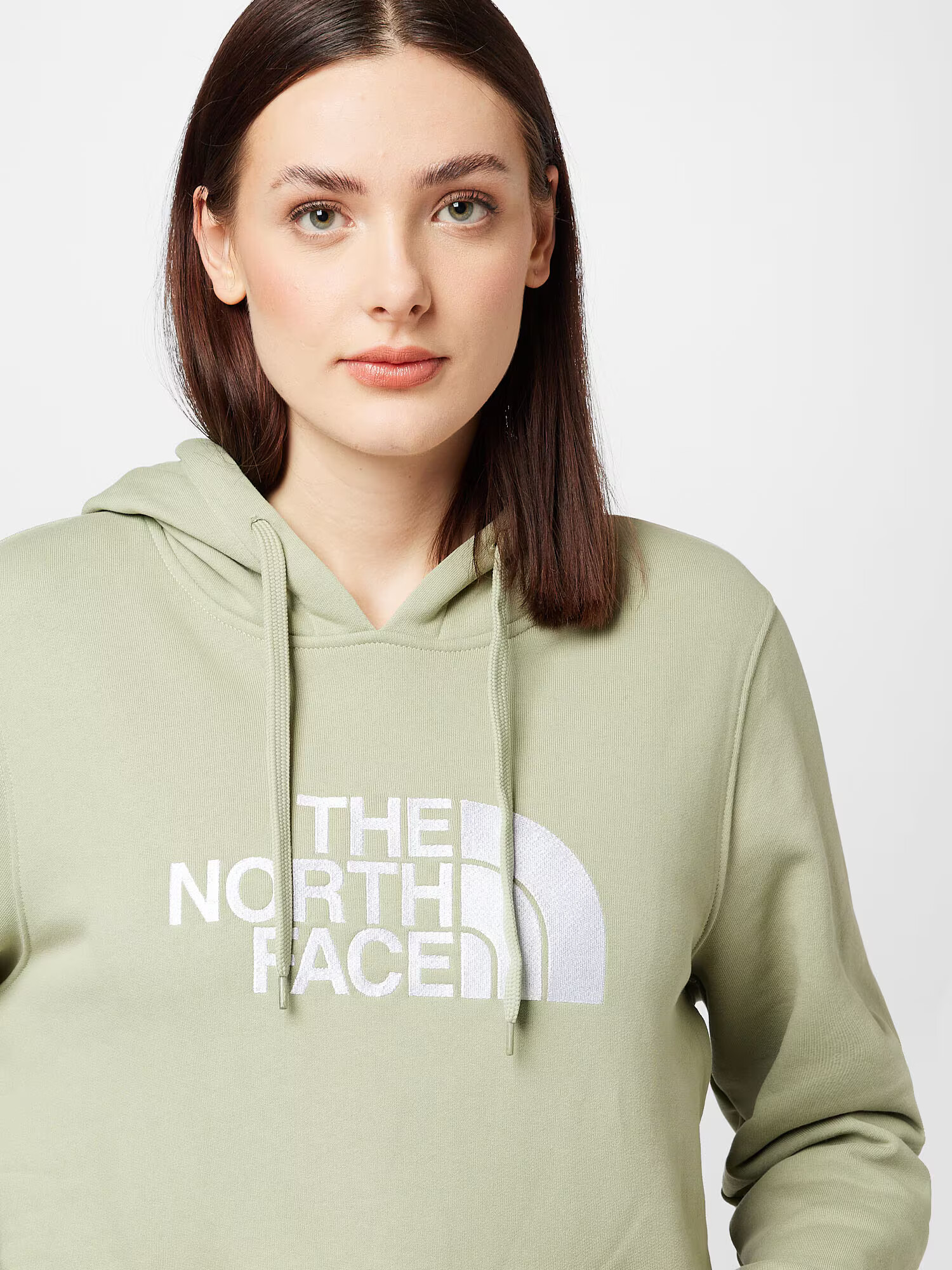 THE NORTH FACE Bluză de molton oliv / alb - Pled.ro