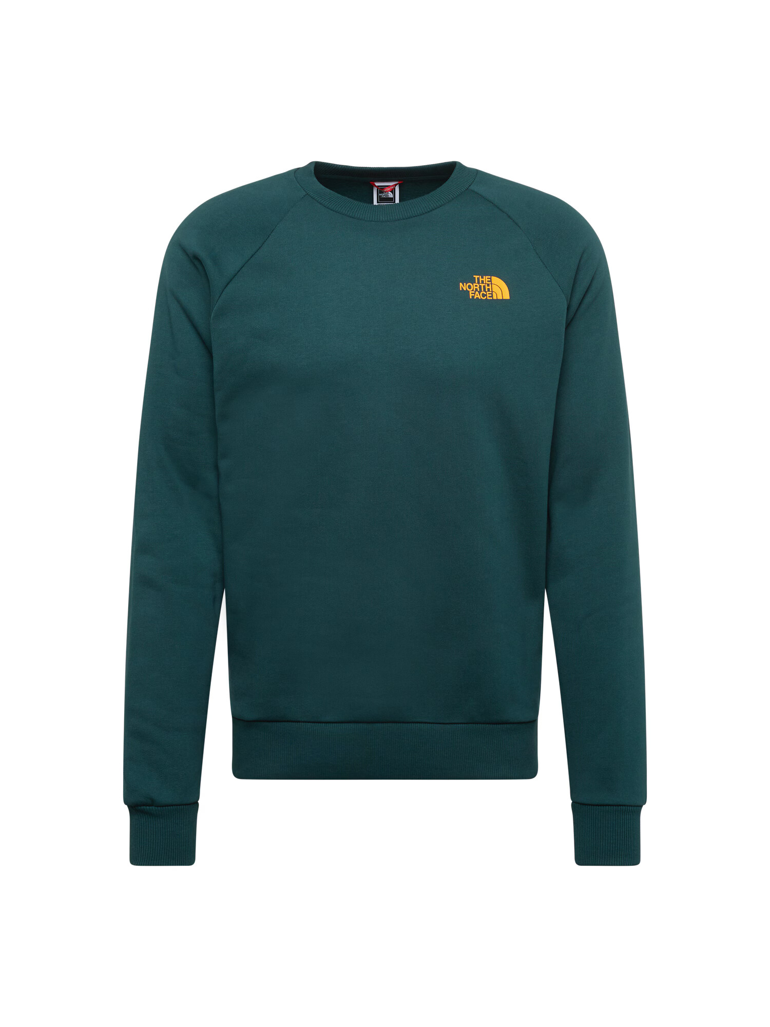 THE NORTH FACE Bluză de molton 'Raglan' galben / verde smarald / negru - Pled.ro