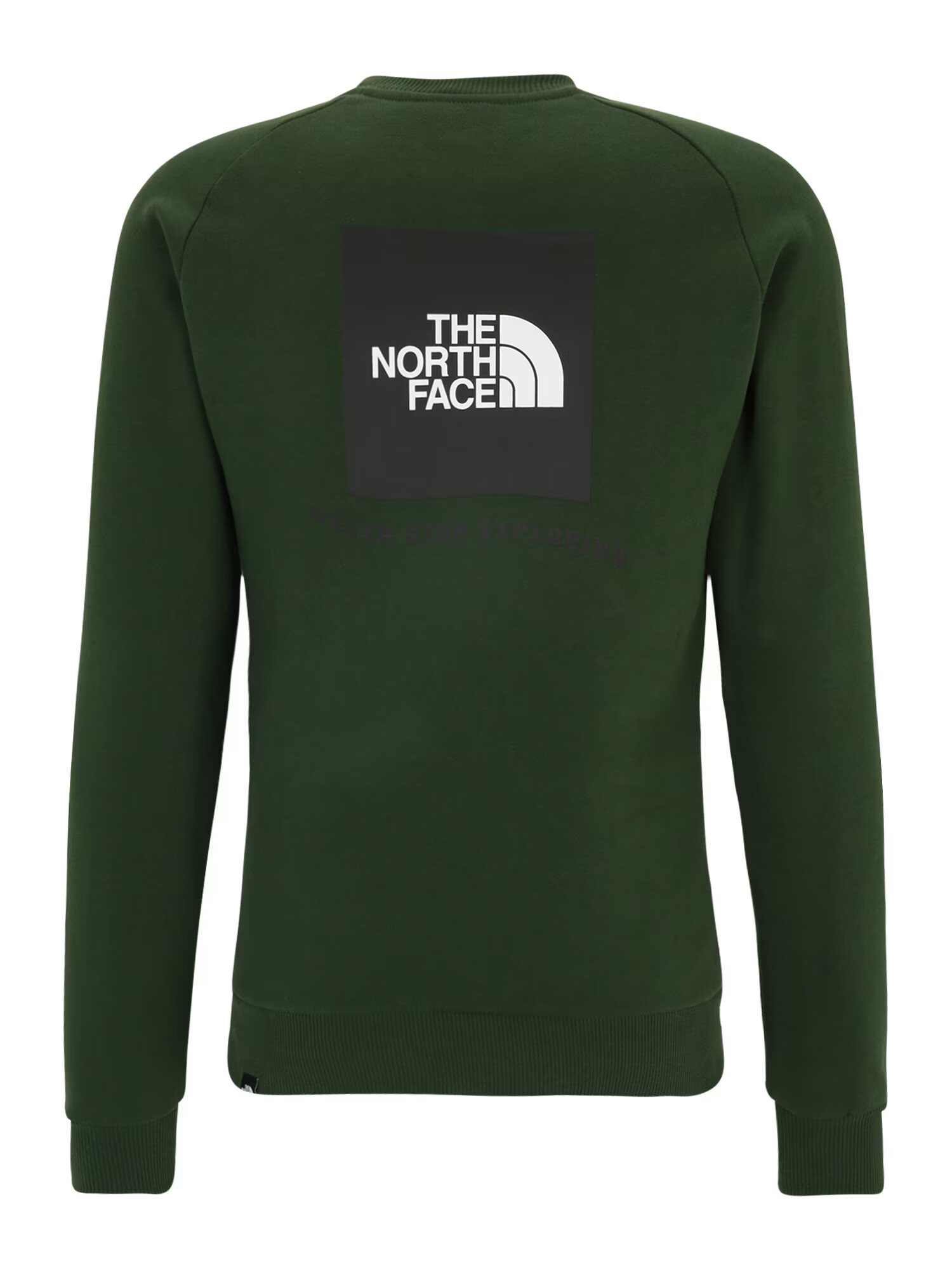 THE NORTH FACE Bluză de molton 'REDBOX' verde închis / negru / alb - Pled.ro