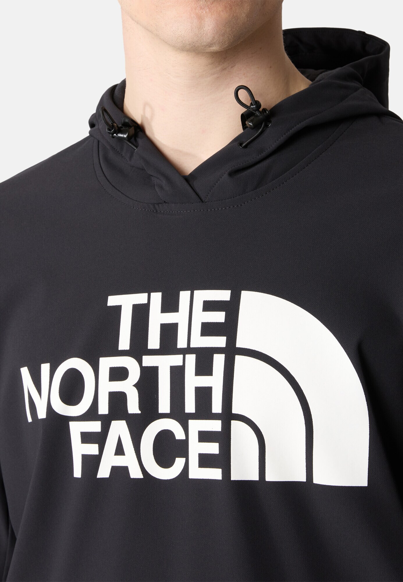 THE NORTH FACE Bluză de molton 'TEKNO' negru / alb - Pled.ro