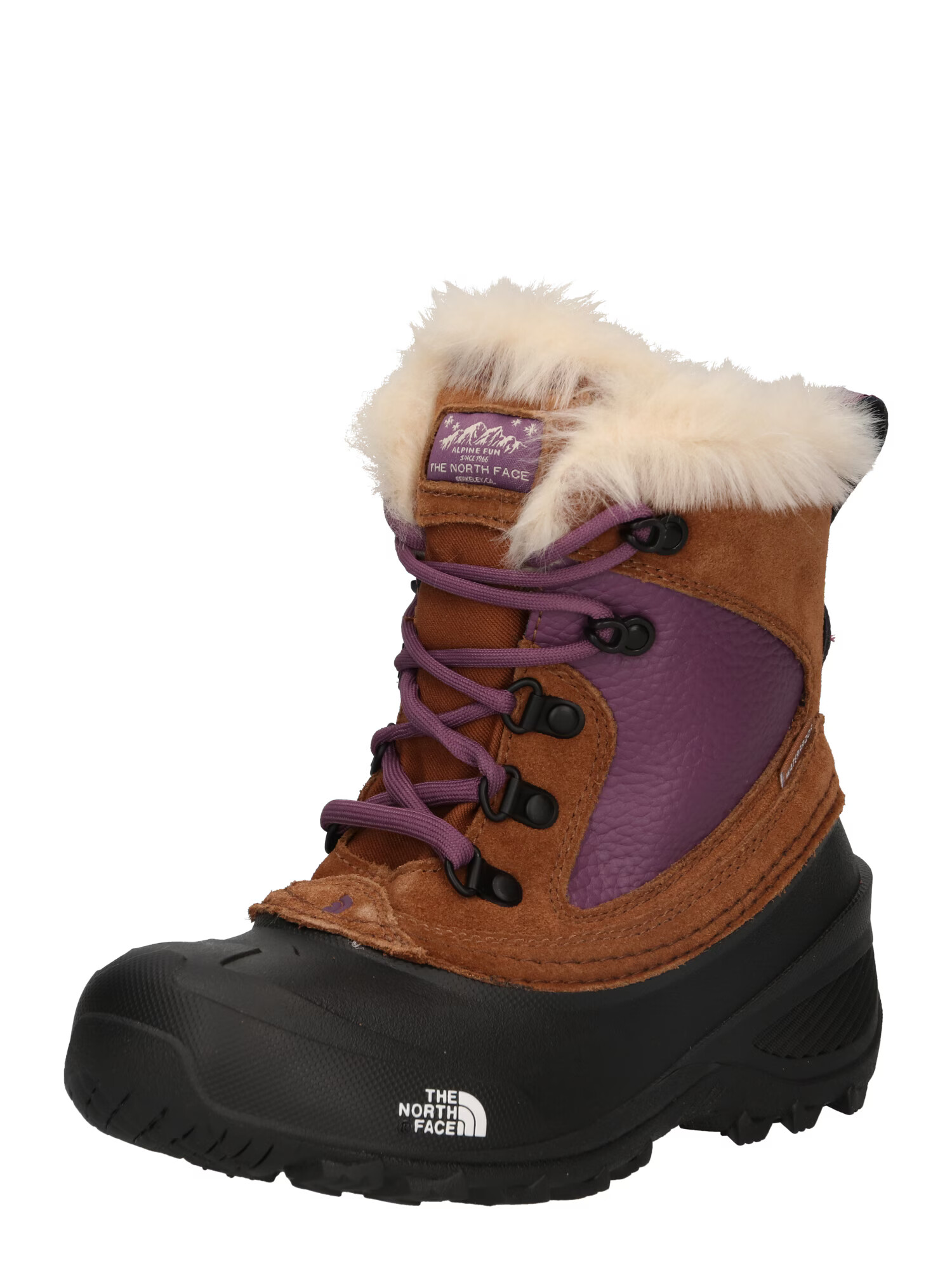 THE NORTH FACE Botine 'Shellista Extreme' bej deschis / maro coniac / lila / negru - Pled.ro