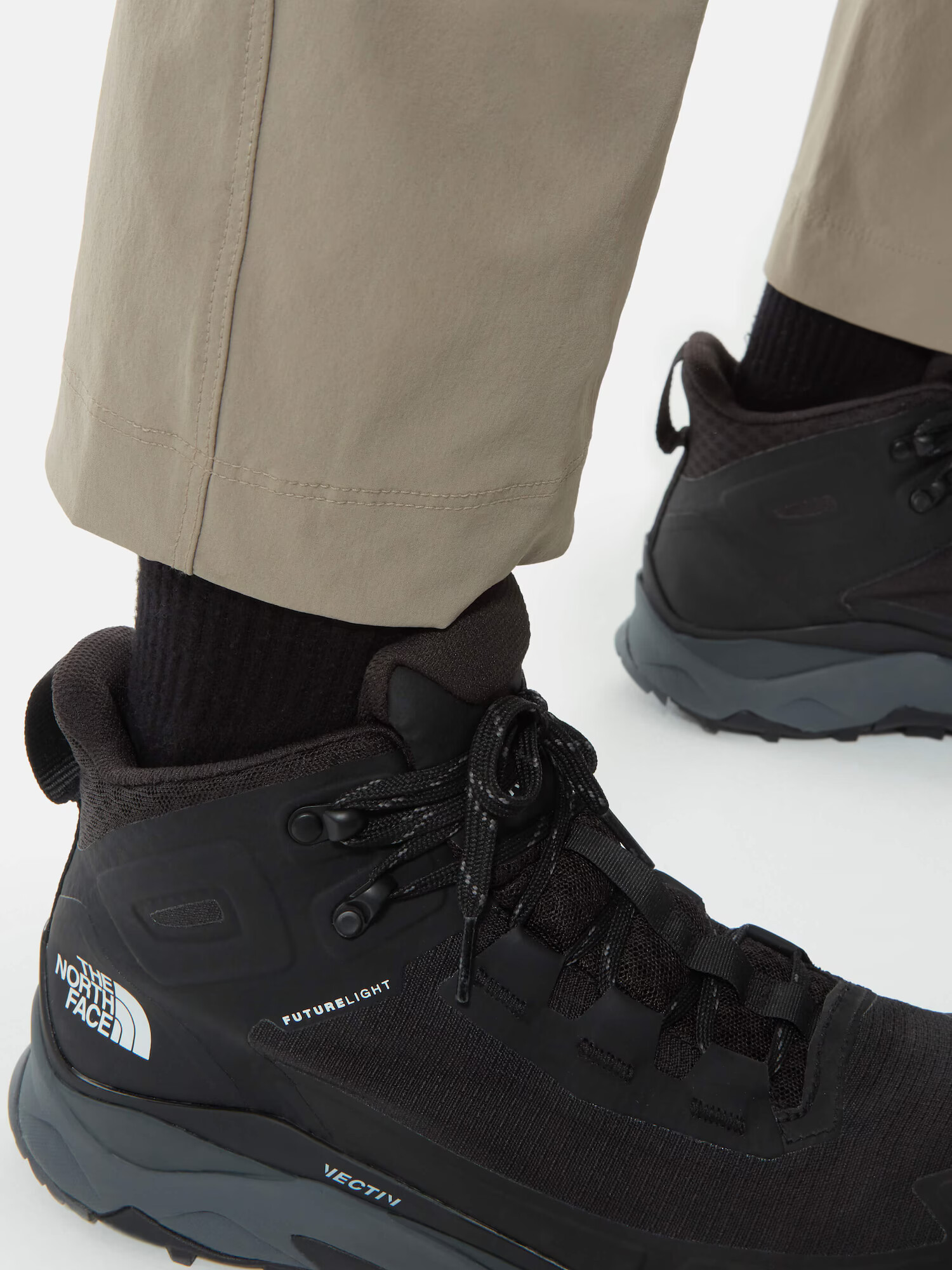 THE NORTH FACE Botine 'Vectiv' negru / alb - Pled.ro