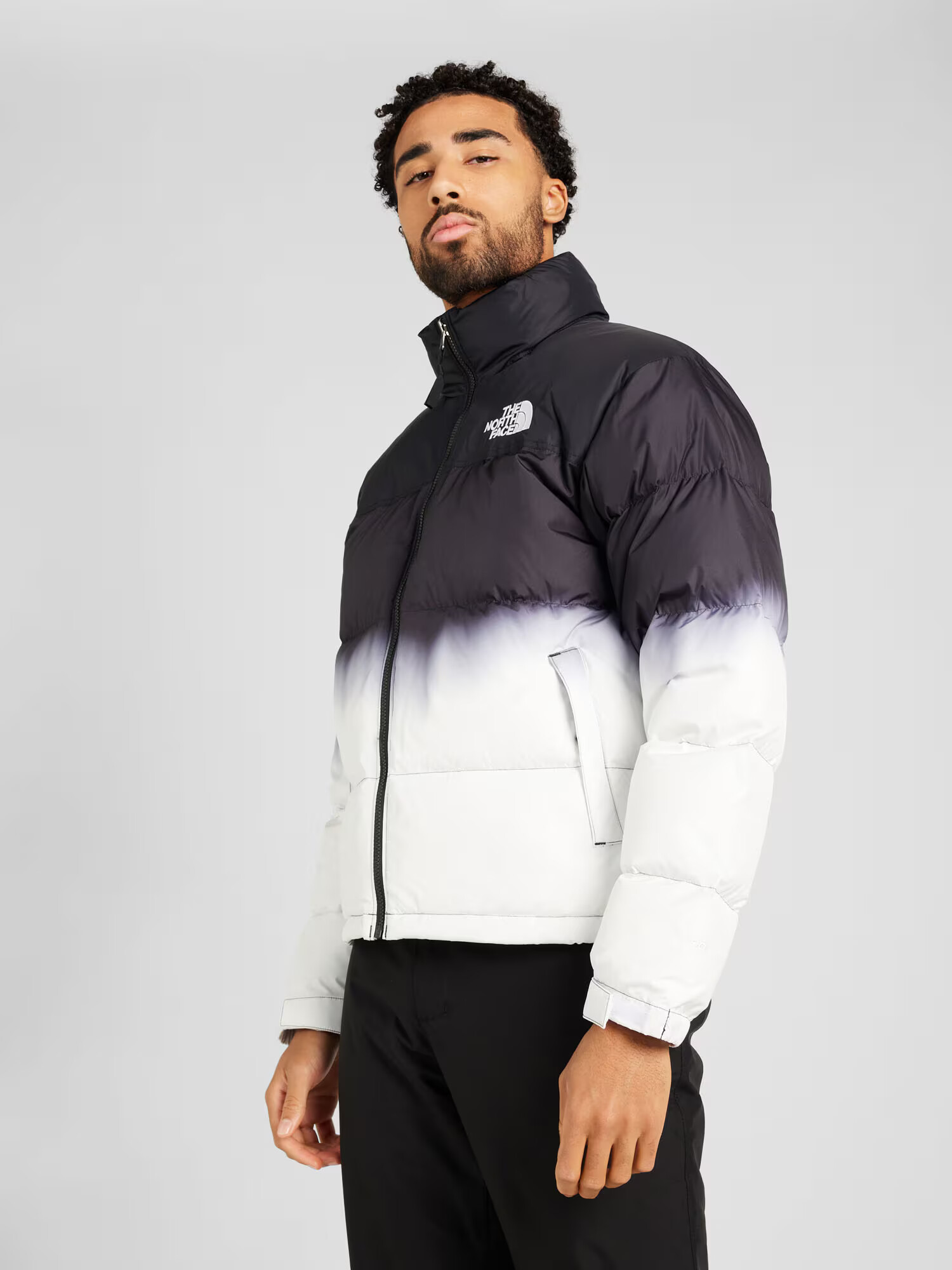 THE NORTH FACE Geacă de iarnă '96 NUPTSE' negru / alb - Pled.ro