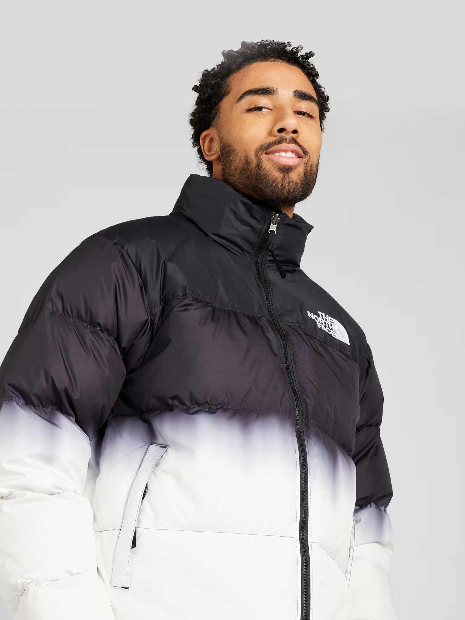 THE NORTH FACE Geacă de iarnă '96 NUPTSE' negru / alb - Pled.ro