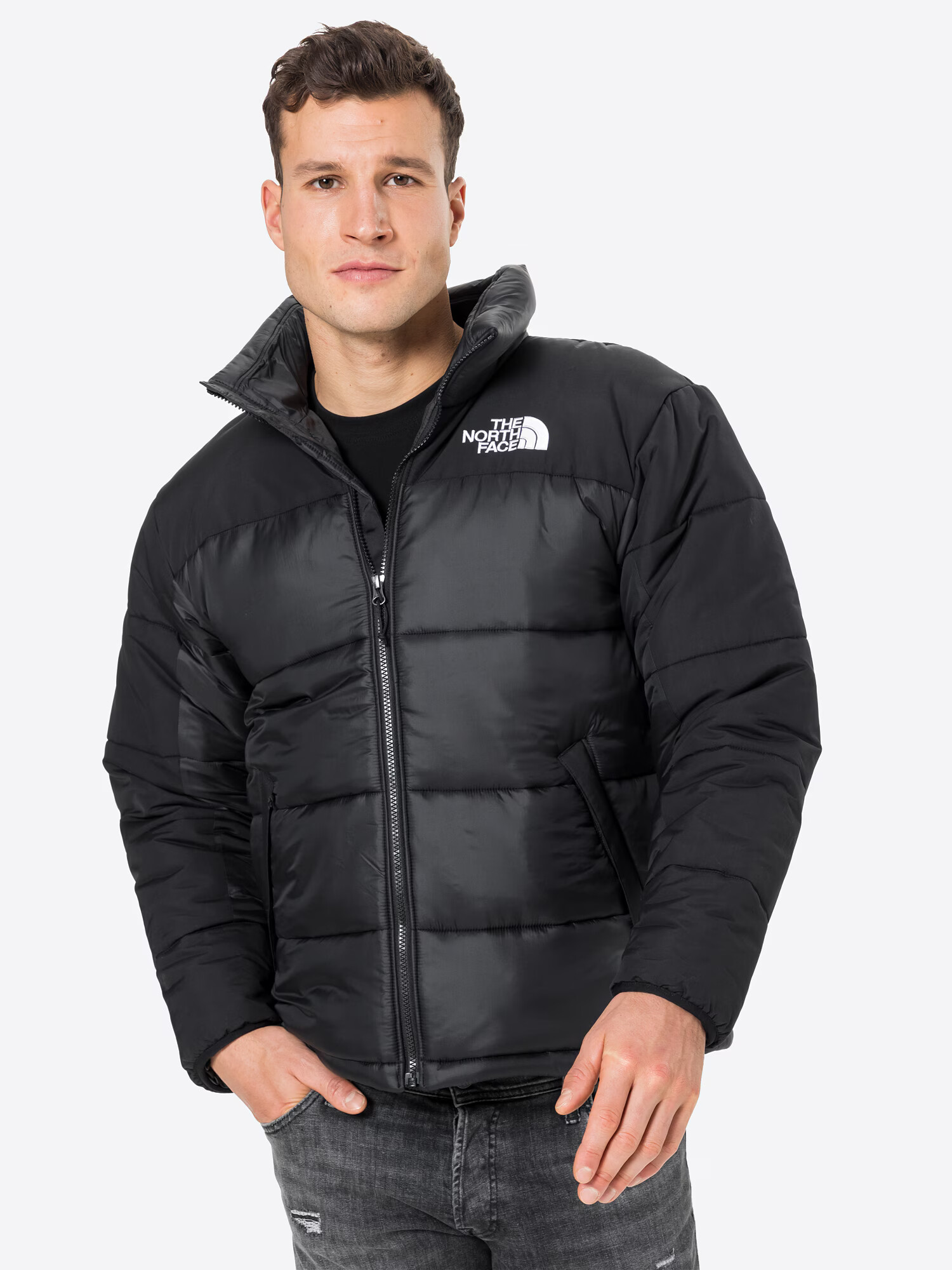 THE NORTH FACE Geacă outdoor 'Himalayan' negru / alb - Pled.ro