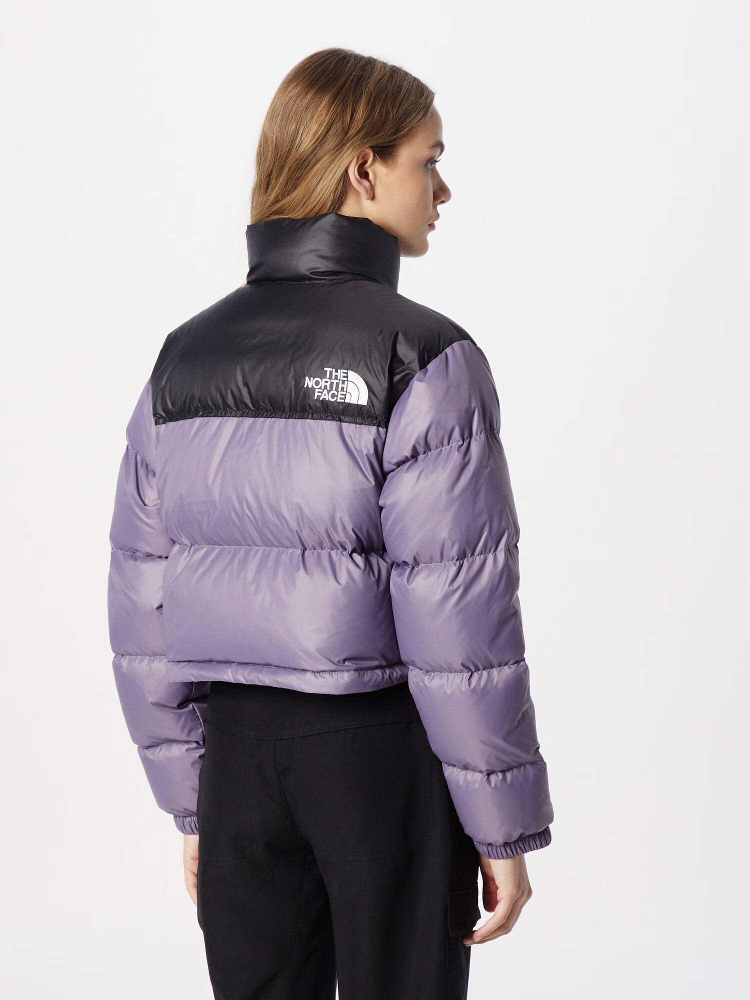 THE NORTH FACE Geacă de iarnă 'NUPTSE' lila / negru - Pled.ro