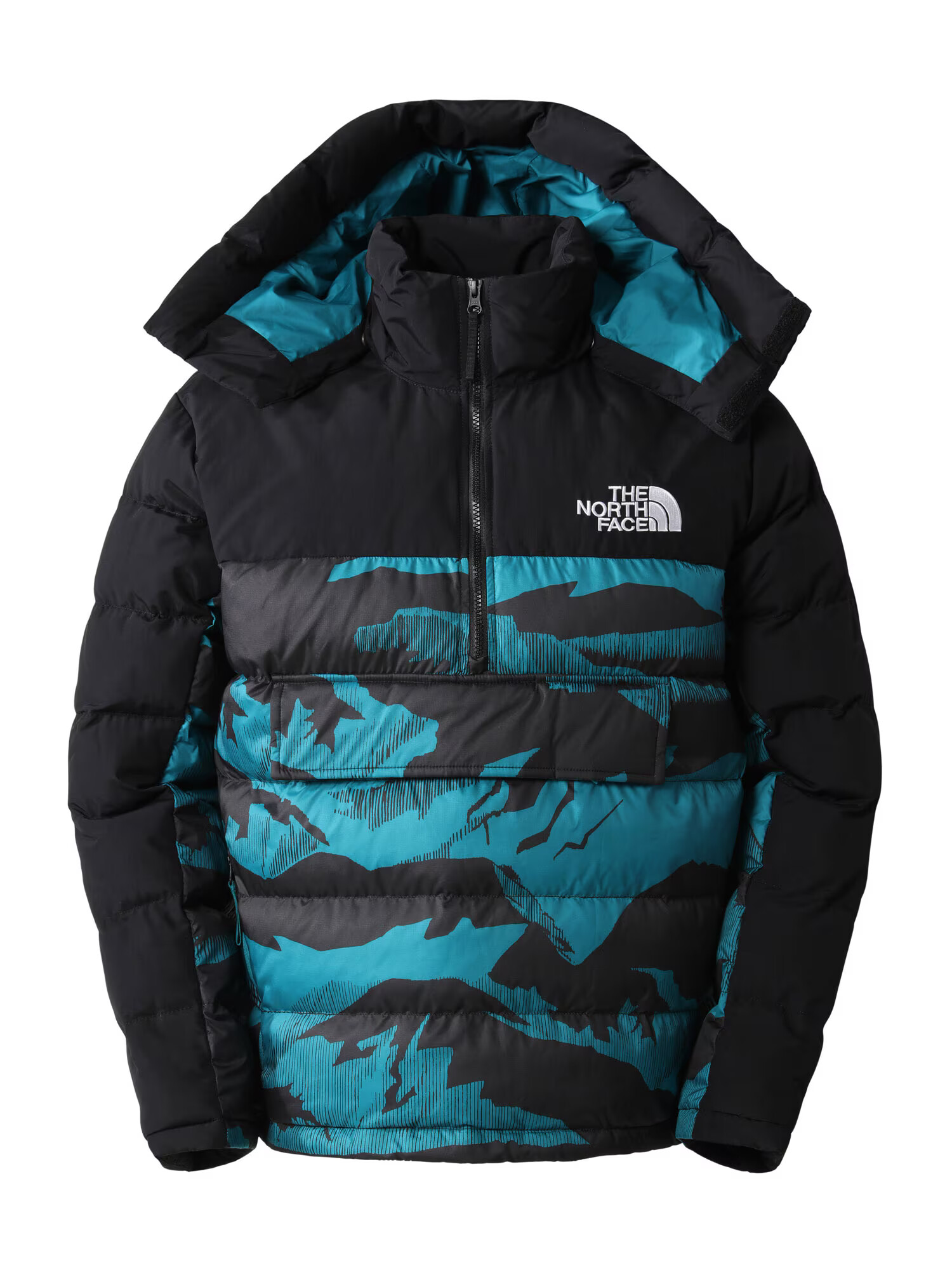 THE NORTH FACE Geacă outdoor turcoaz / albastru noapte / alb - Pled.ro