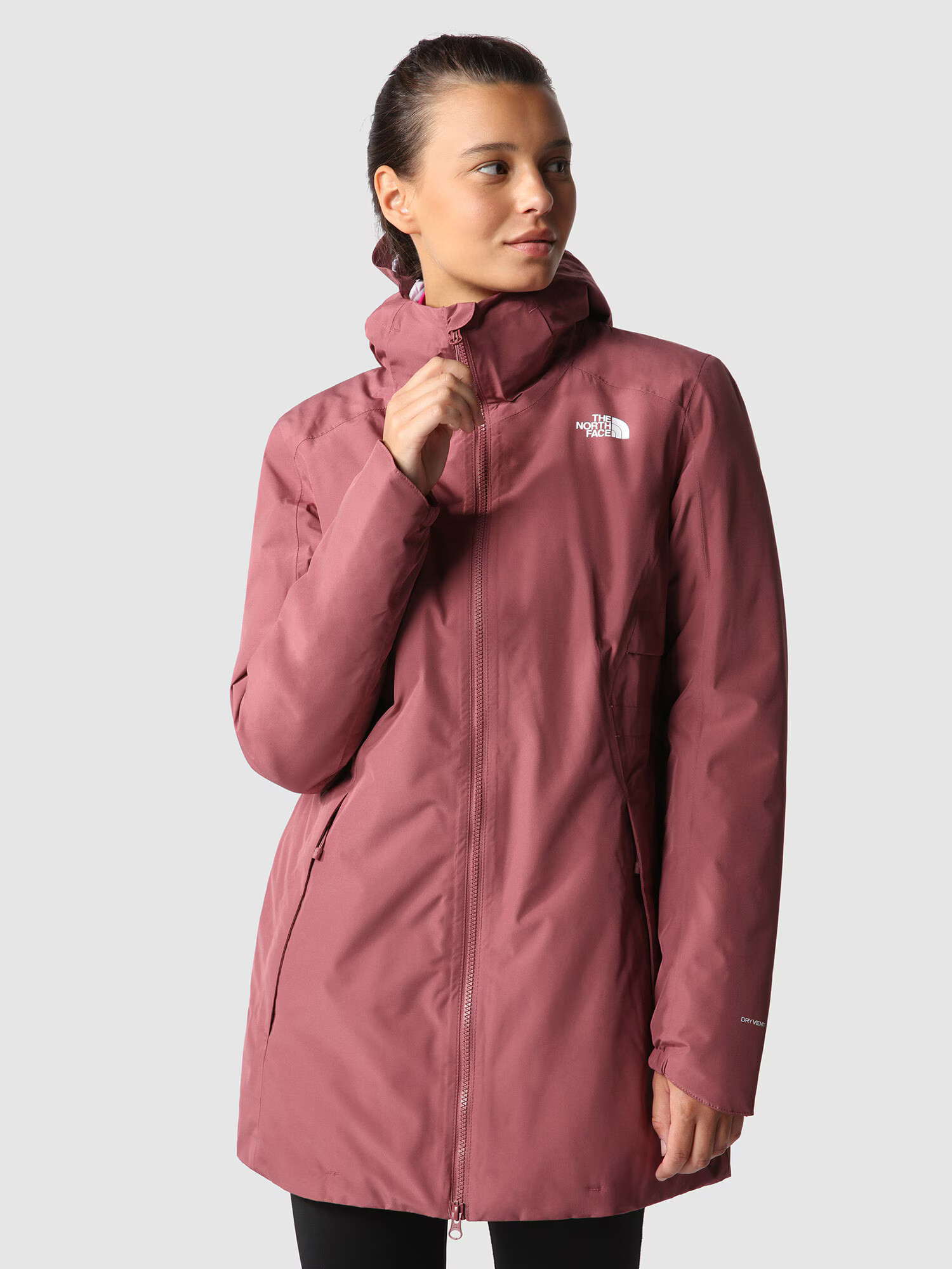 THE NORTH FACE Geacă outdoor 'Hikesteller' roz pal / alb - Pled.ro