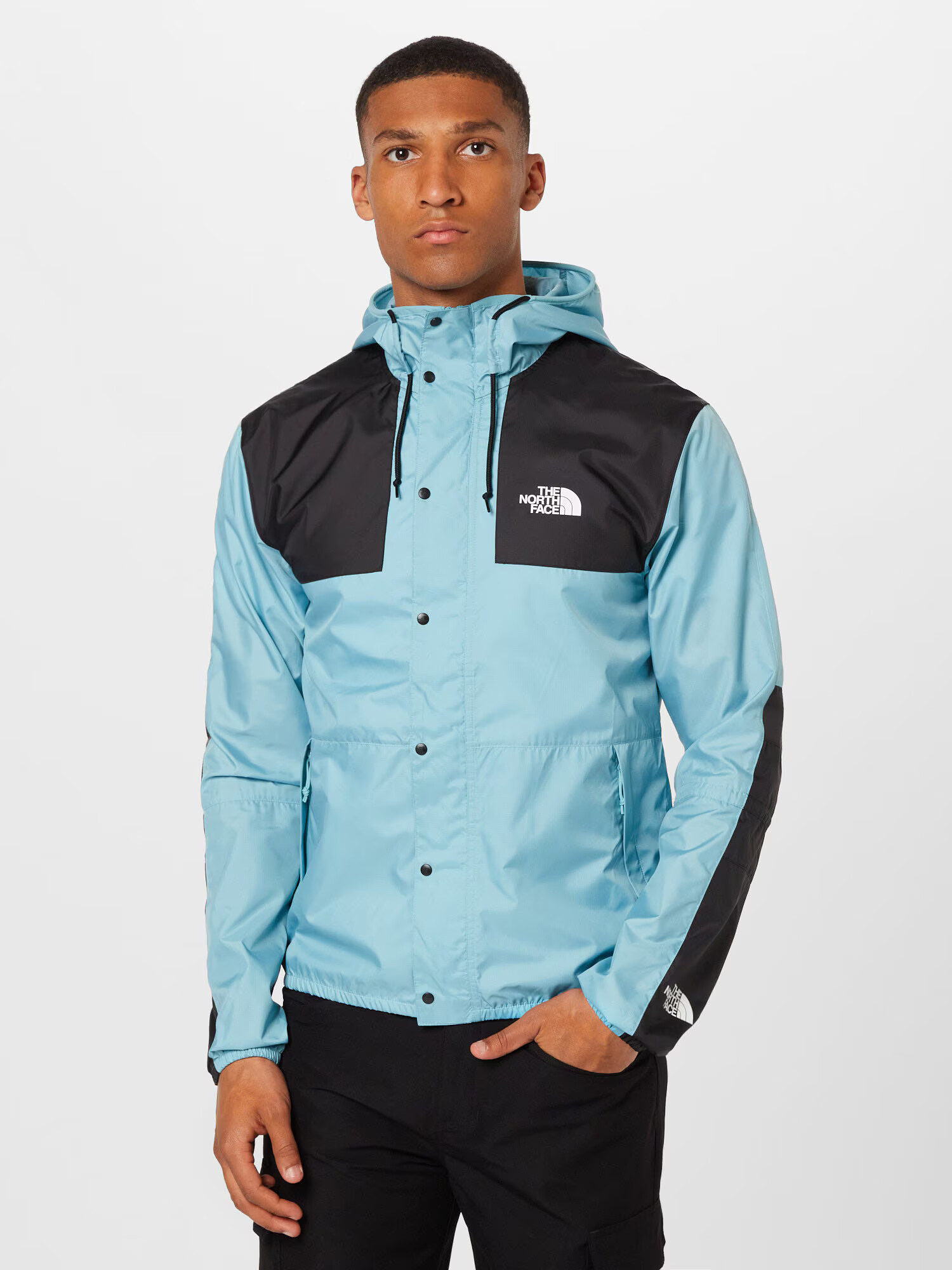 THE NORTH FACE Geacă outdoor albastru deschis / negru - Pled.ro