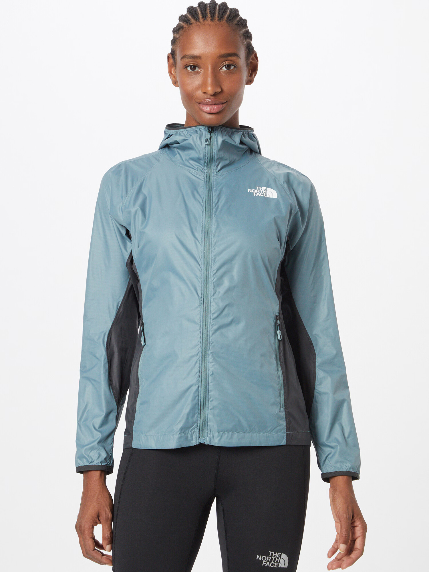 THE NORTH FACE Geacă outdoor albastru pastel / negru - Pled.ro