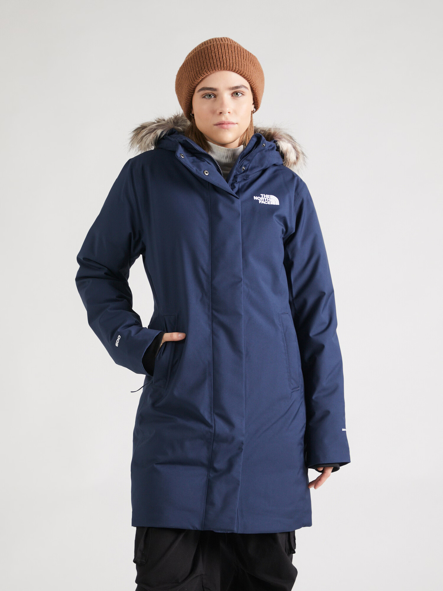 THE NORTH FACE Geacă outdoor 'ARCTIC' bleumarin / alb - Pled.ro