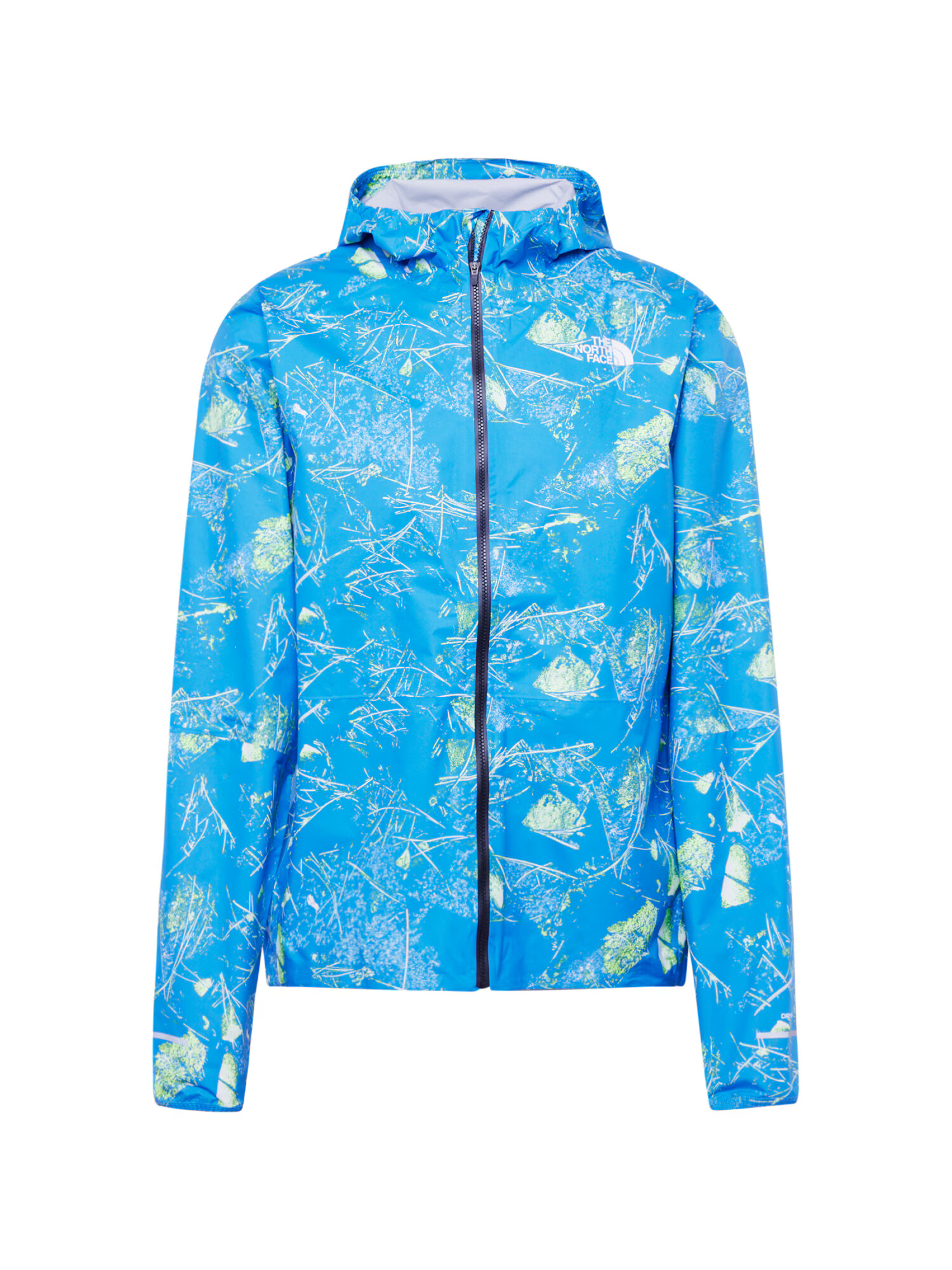 THE NORTH FACE Geacă outdoor 'HIGHER' azur / verde limetă / alb - Pled.ro