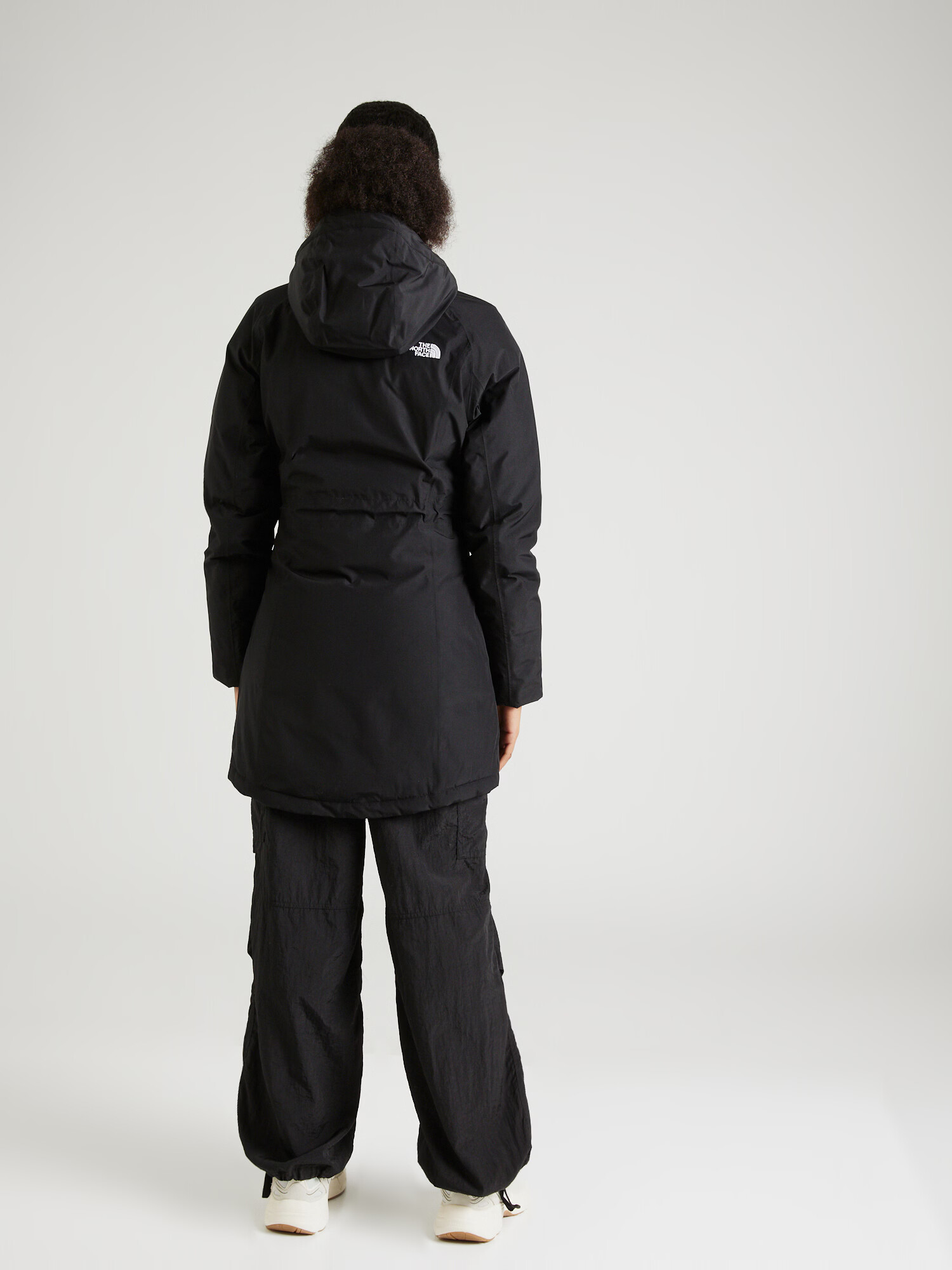 THE NORTH FACE Geacă outdoor 'BROOKLYN' negru / alb - Pled.ro