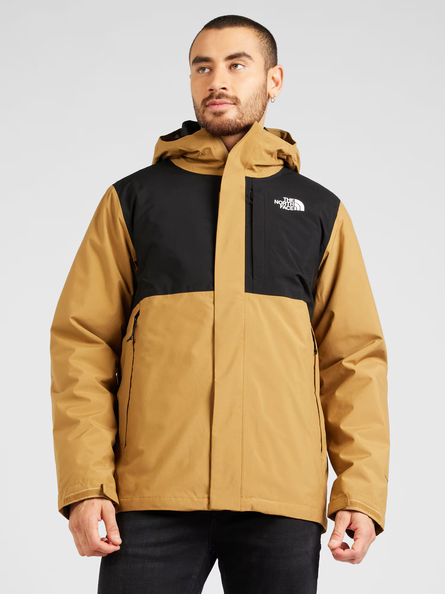 THE NORTH FACE Geacă outdoor 'CARTO' maro deschis / negru / alb - Pled.ro