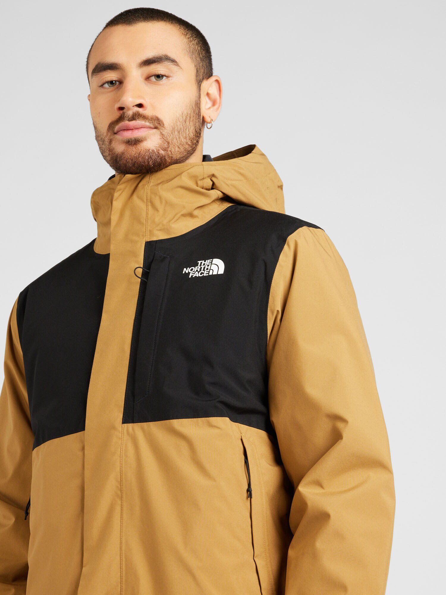 THE NORTH FACE Geacă outdoor 'CARTO' maro deschis / negru / alb - Pled.ro