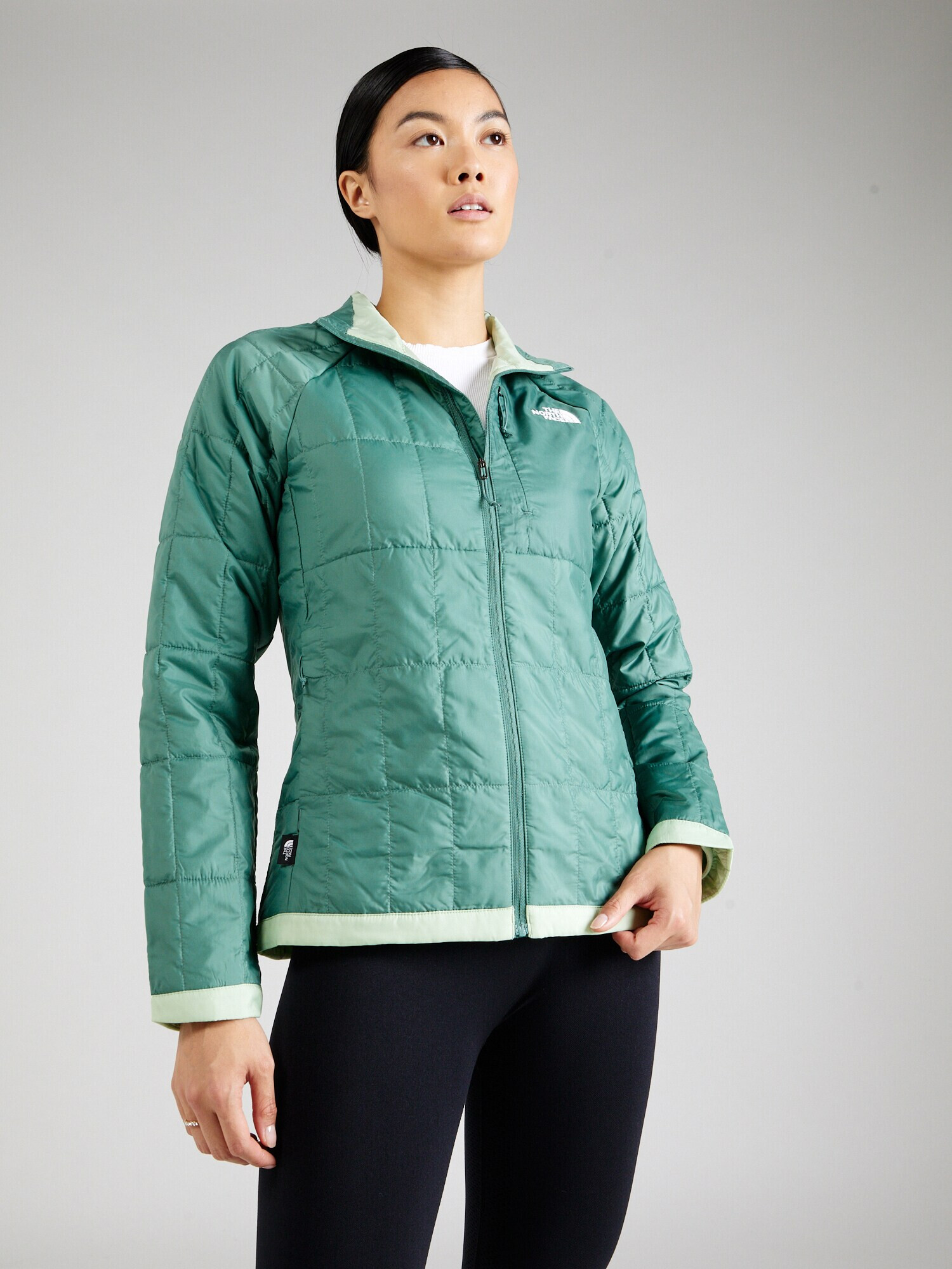 THE NORTH FACE Geacă outdoor 'CIRCALOFT' verde / alb murdar - Pled.ro