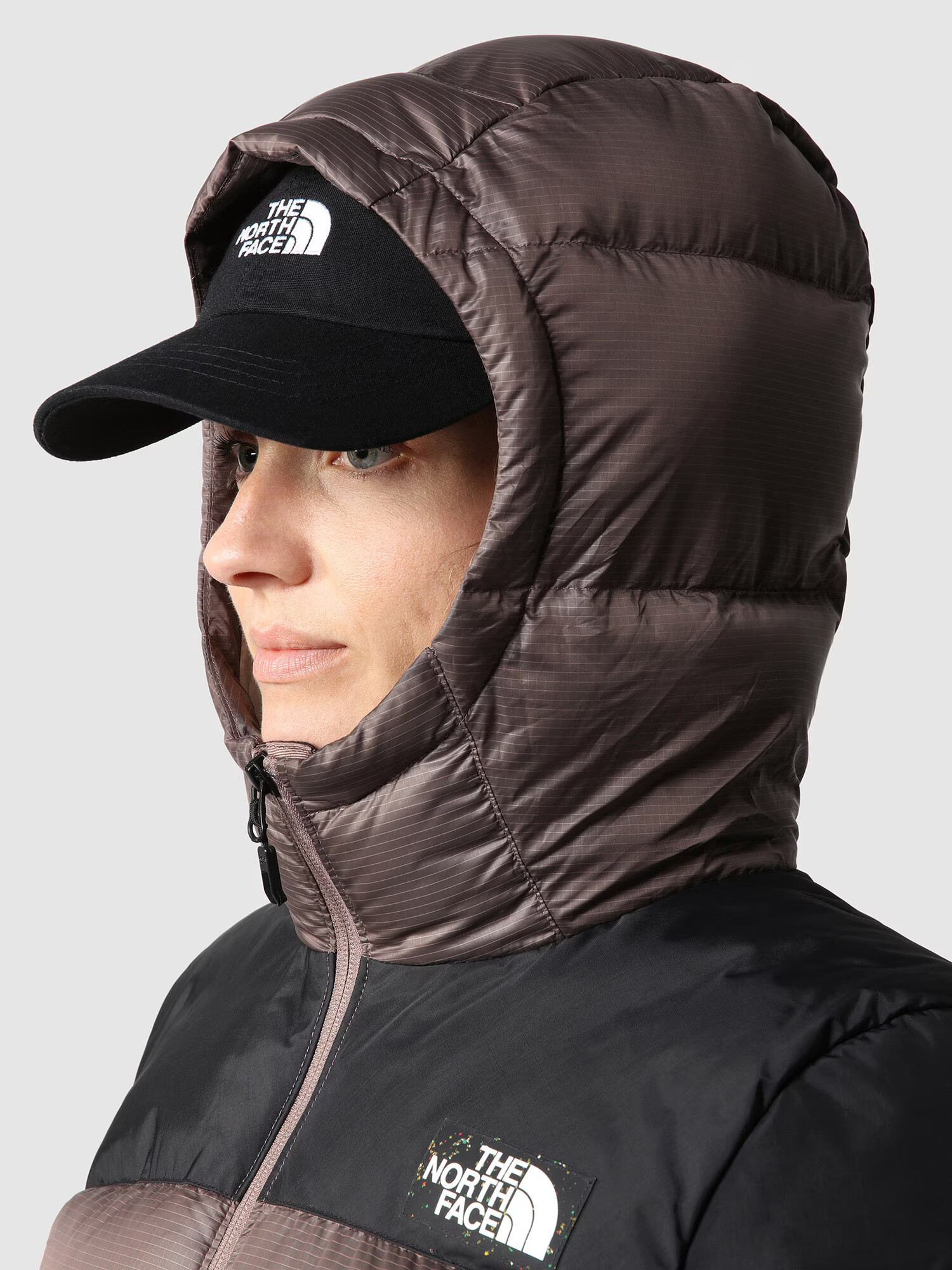 THE NORTH FACE Geacă outdoor 'DIABLO' gri taupe / negru / alb - Pled.ro