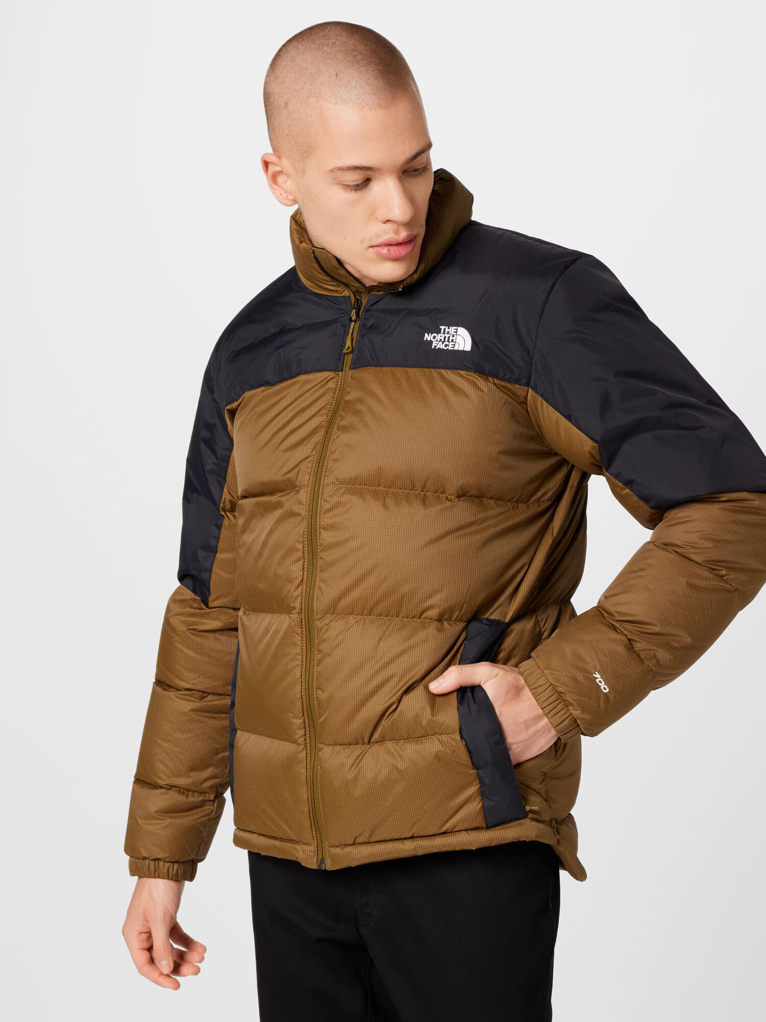 THE NORTH FACE Geacă outdoor 'DIABLO' oliv / negru / alb - Pled.ro