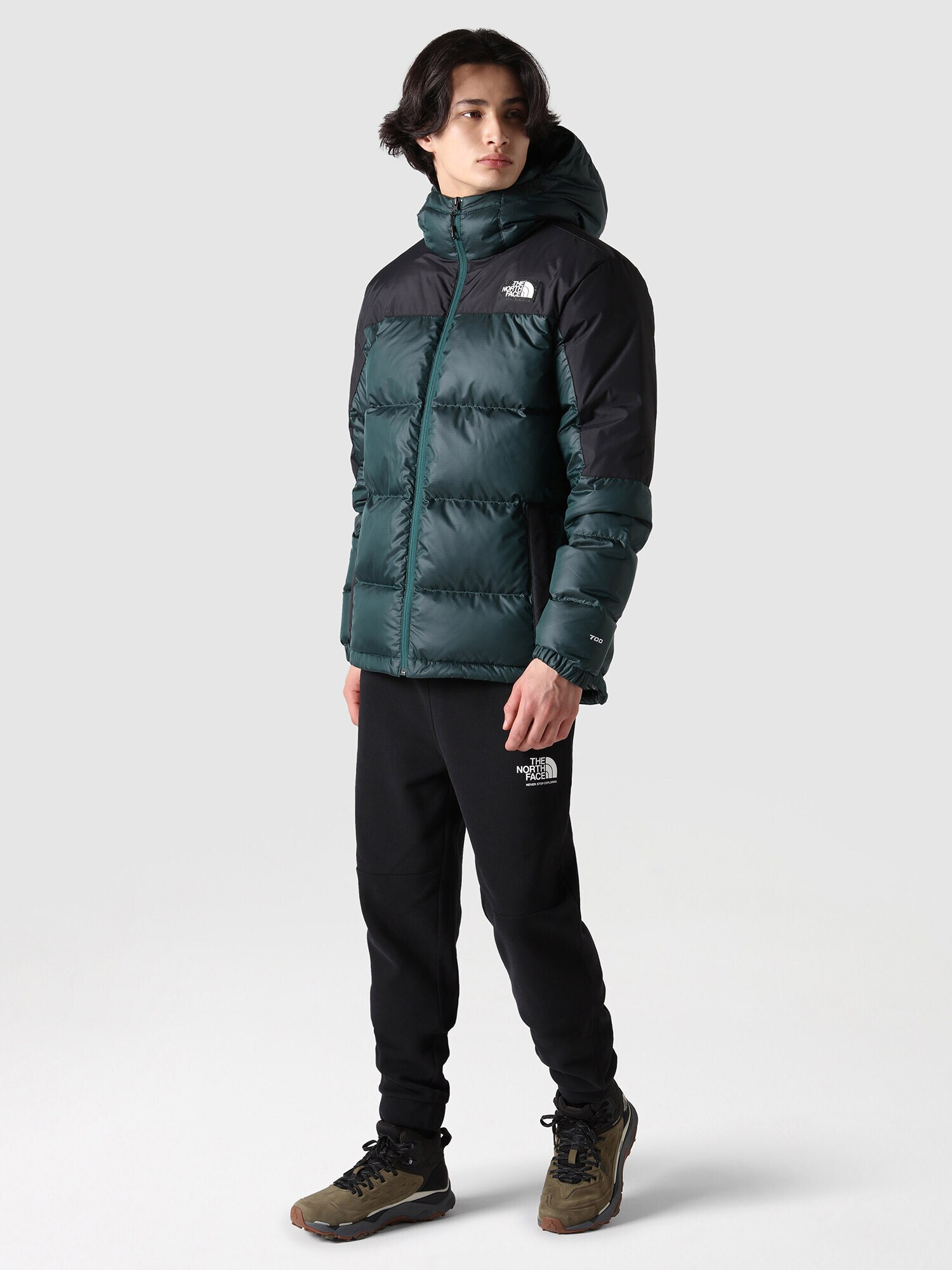 THE NORTH FACE Geacă outdoor 'DIABLO' verde pin / negru / alb - Pled.ro