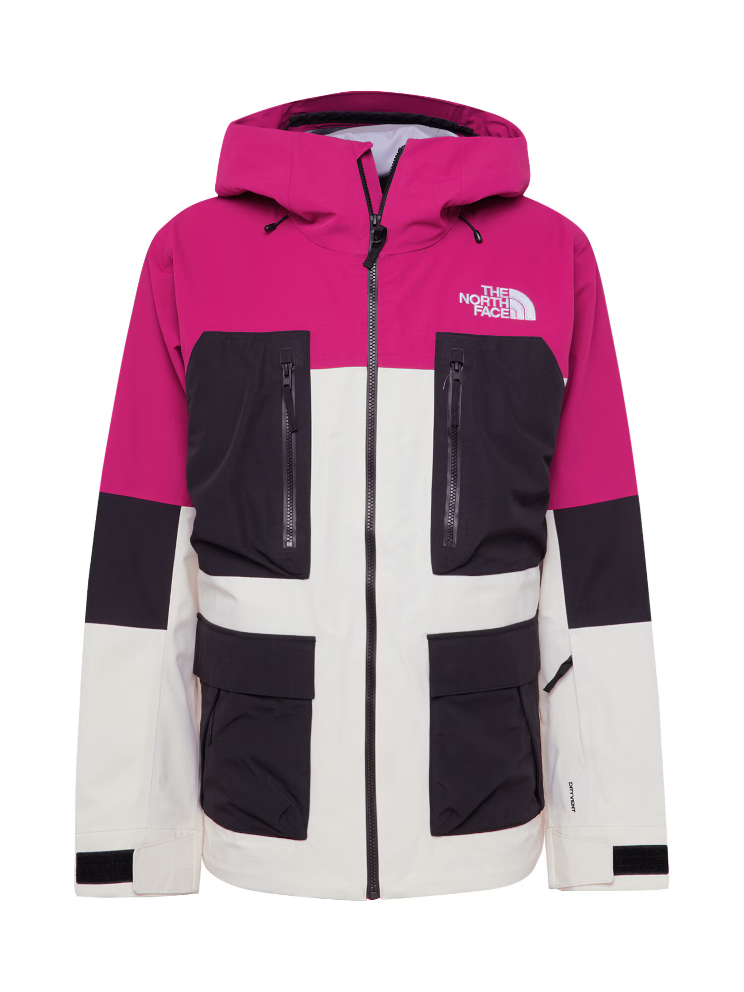 THE NORTH FACE Geacă outdoor 'DRAGLINE' roz / negru / alb - Pled.ro