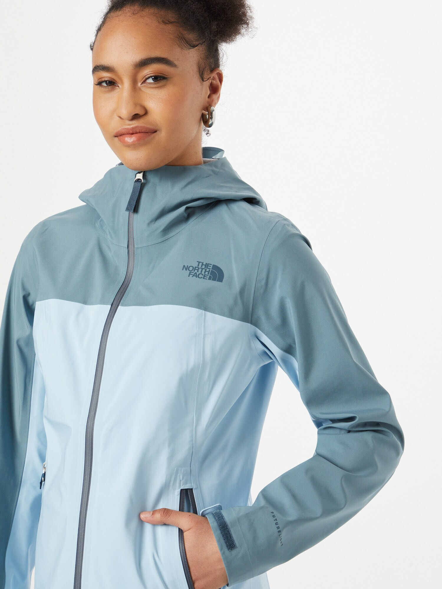 THE NORTH FACE Geacă outdoor 'DRYZZLE' albastru pastel / albastru deschis - Pled.ro