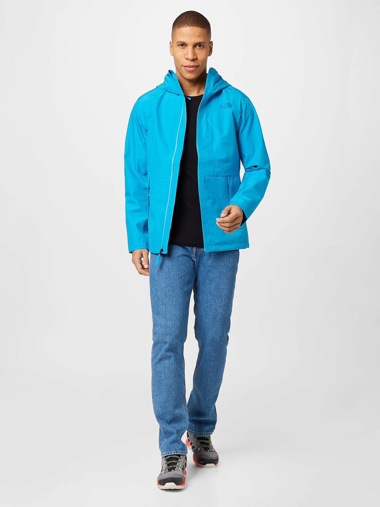 THE NORTH FACE Geacă outdoor 'DRYZZLE' azur - Pled.ro