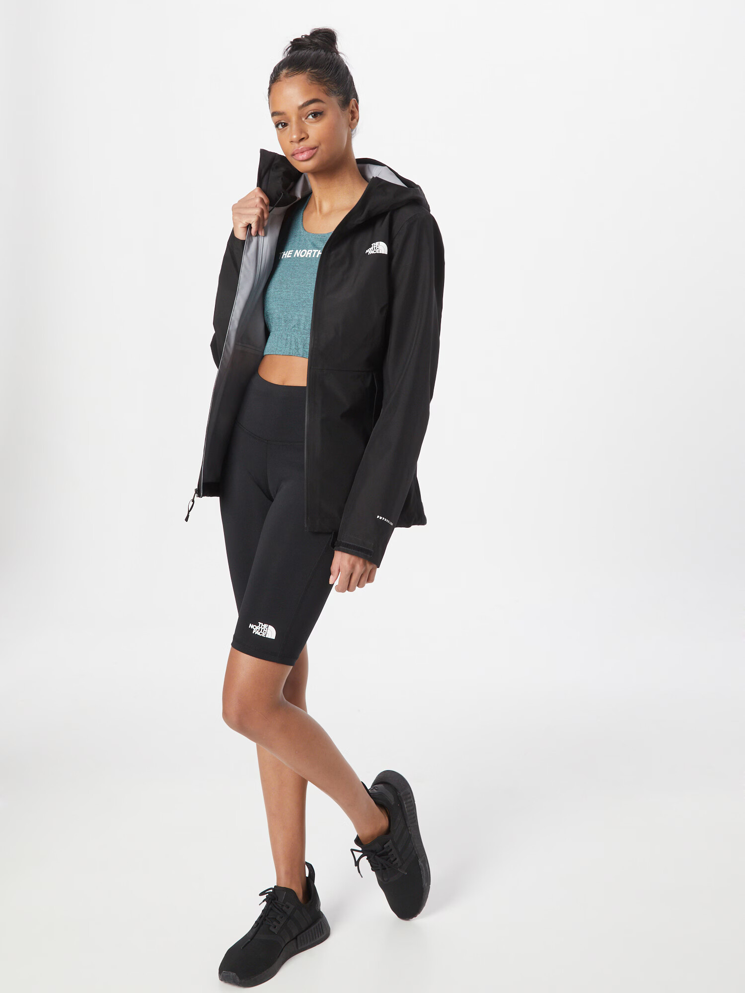 THE NORTH FACE Geacă outdoor 'Dryzzle' negru / alb - Pled.ro